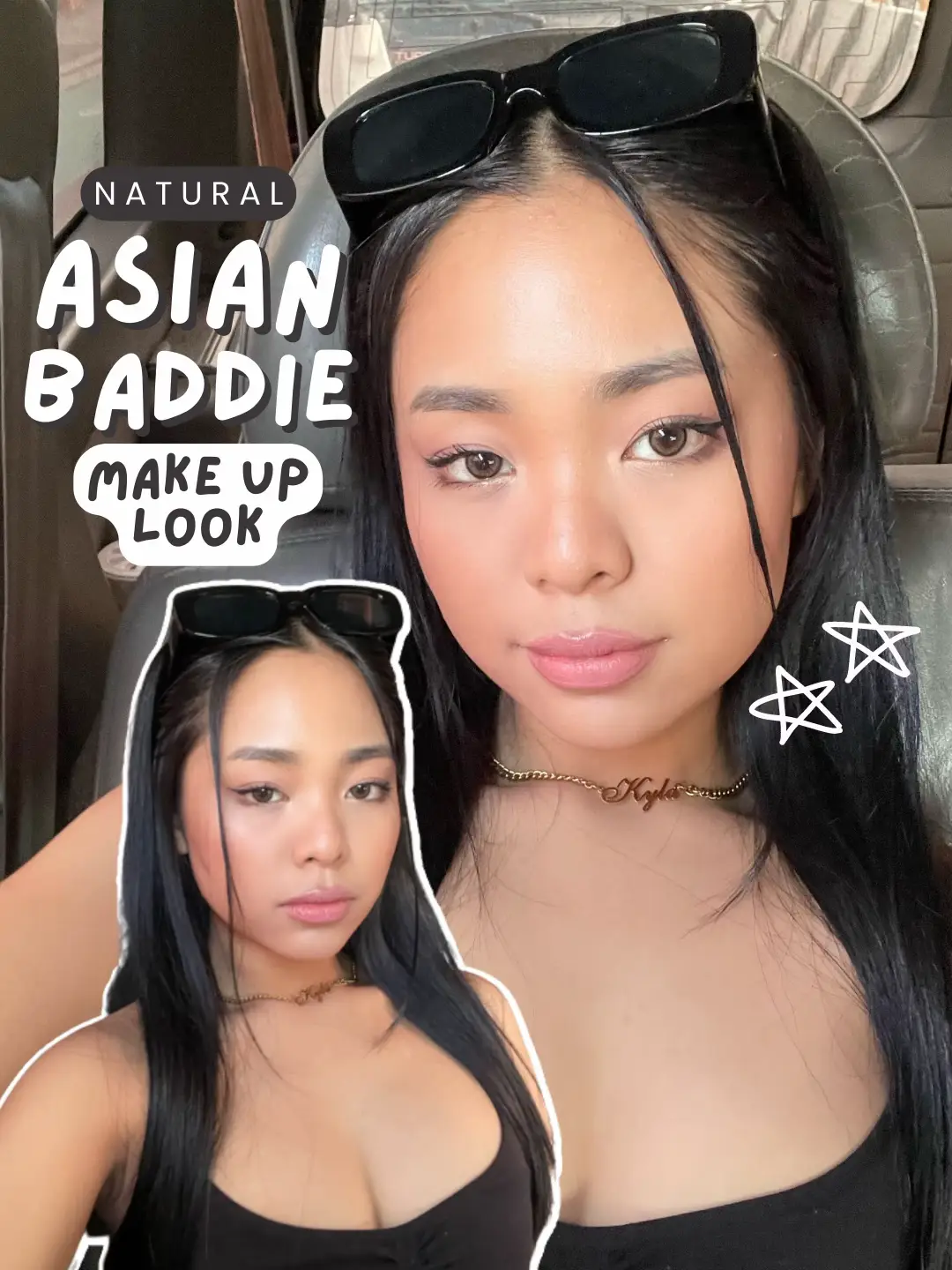 Natural Asian Baddie Look! ⛓🖤 | Gallery posted by kylabacerdo | Lemon8