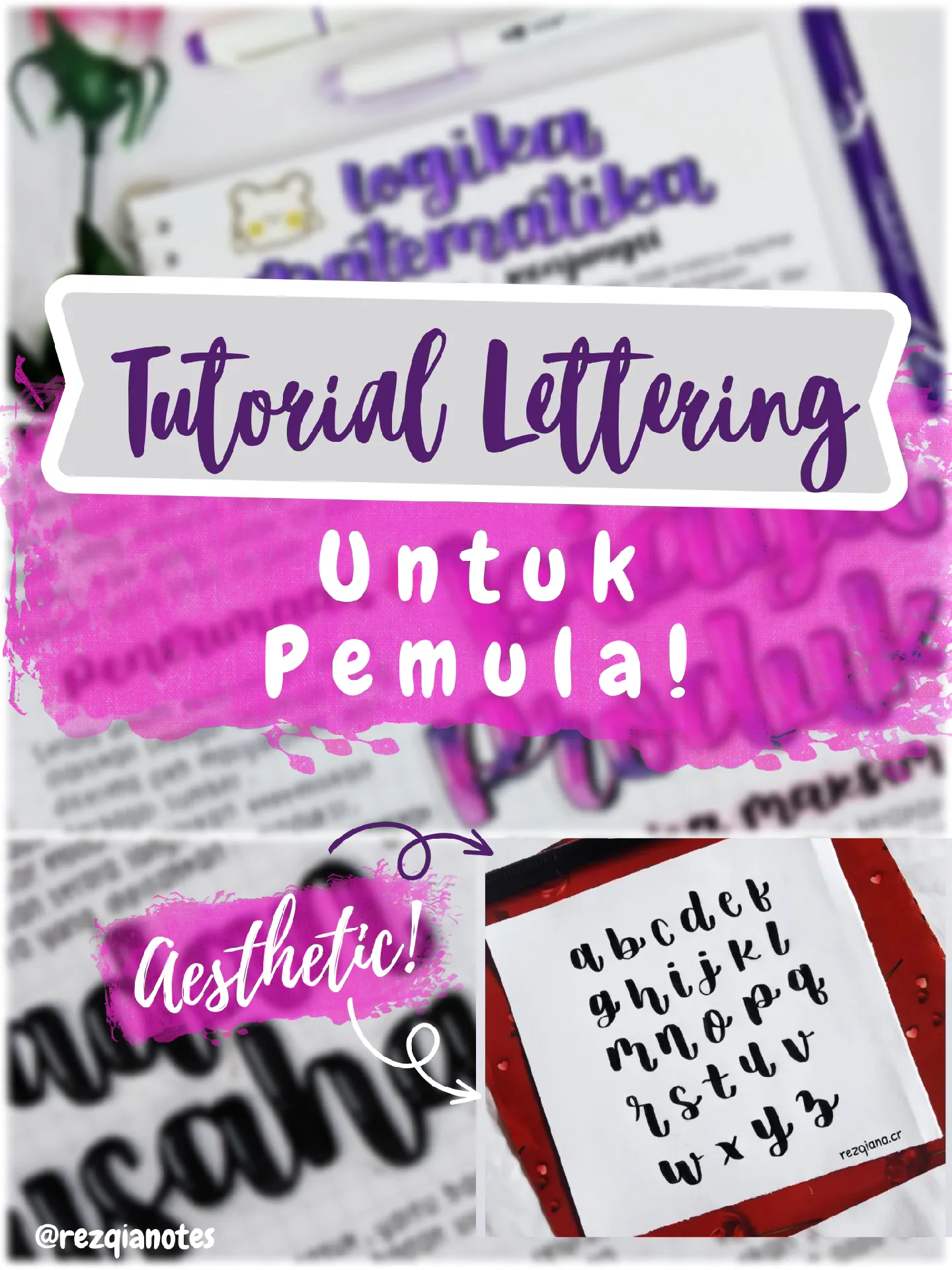 Jenis Lettering Tutorial Lettering Untuk Pemula | Galeri diposting oleh rezqianotes ...