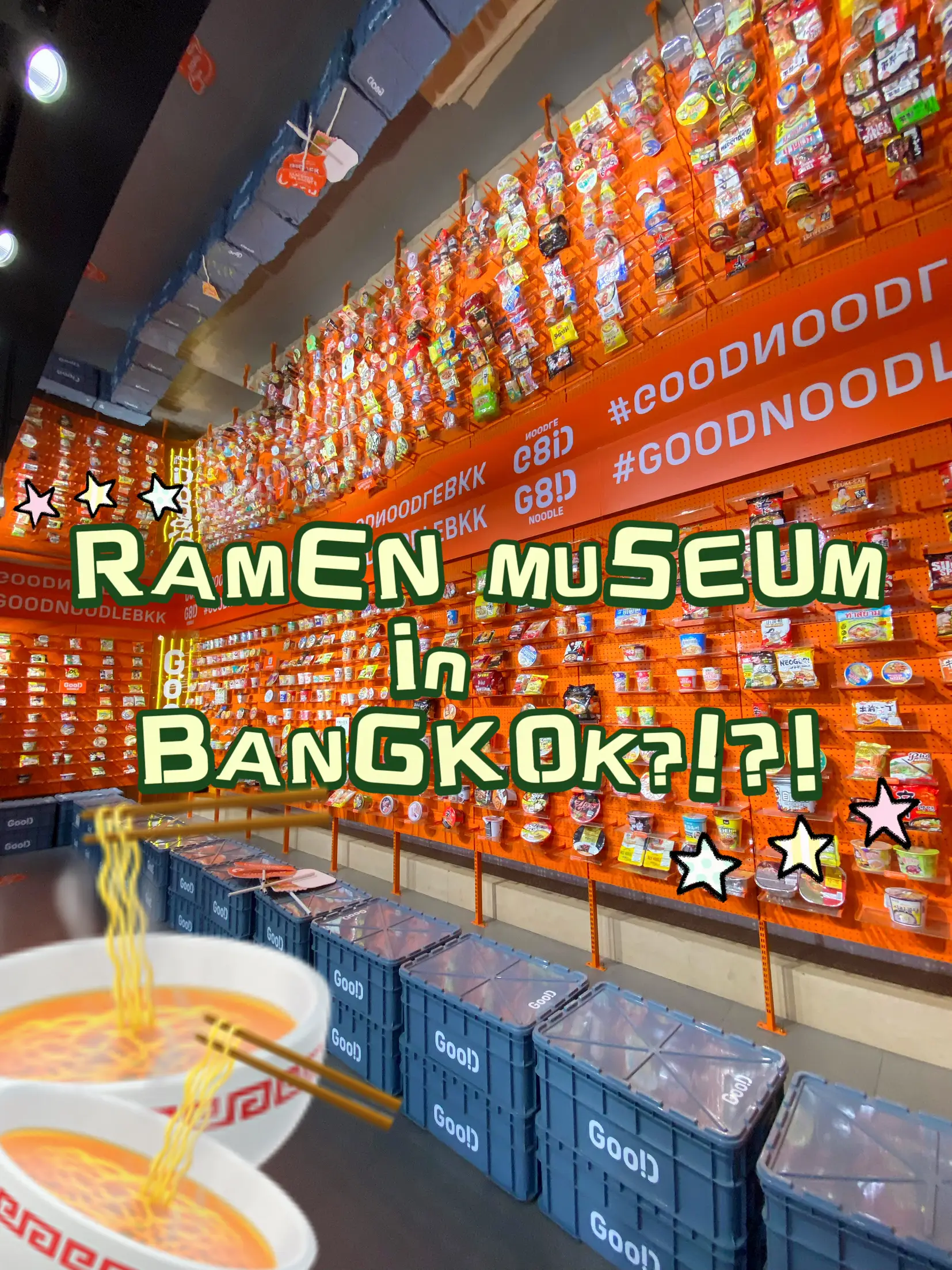 WORLD'S BIGGEST DIY RAMEN STORE IN BANGKOK🇹🇭 | JL🍞が投稿した