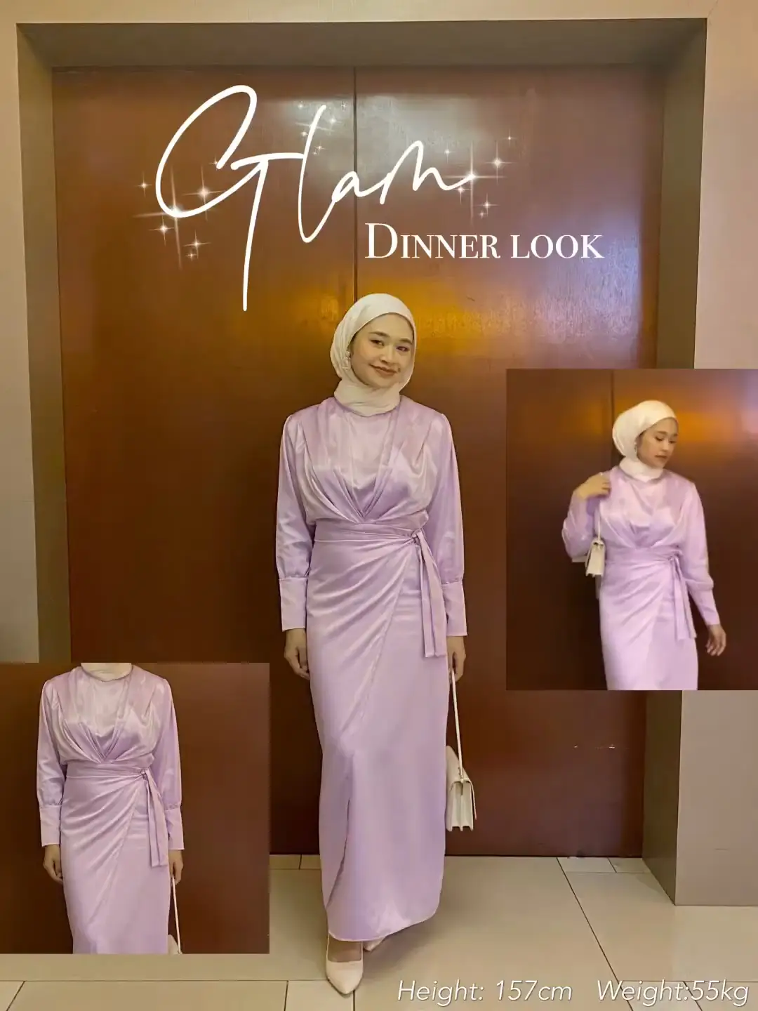 muslimah glamorous dress for dinner