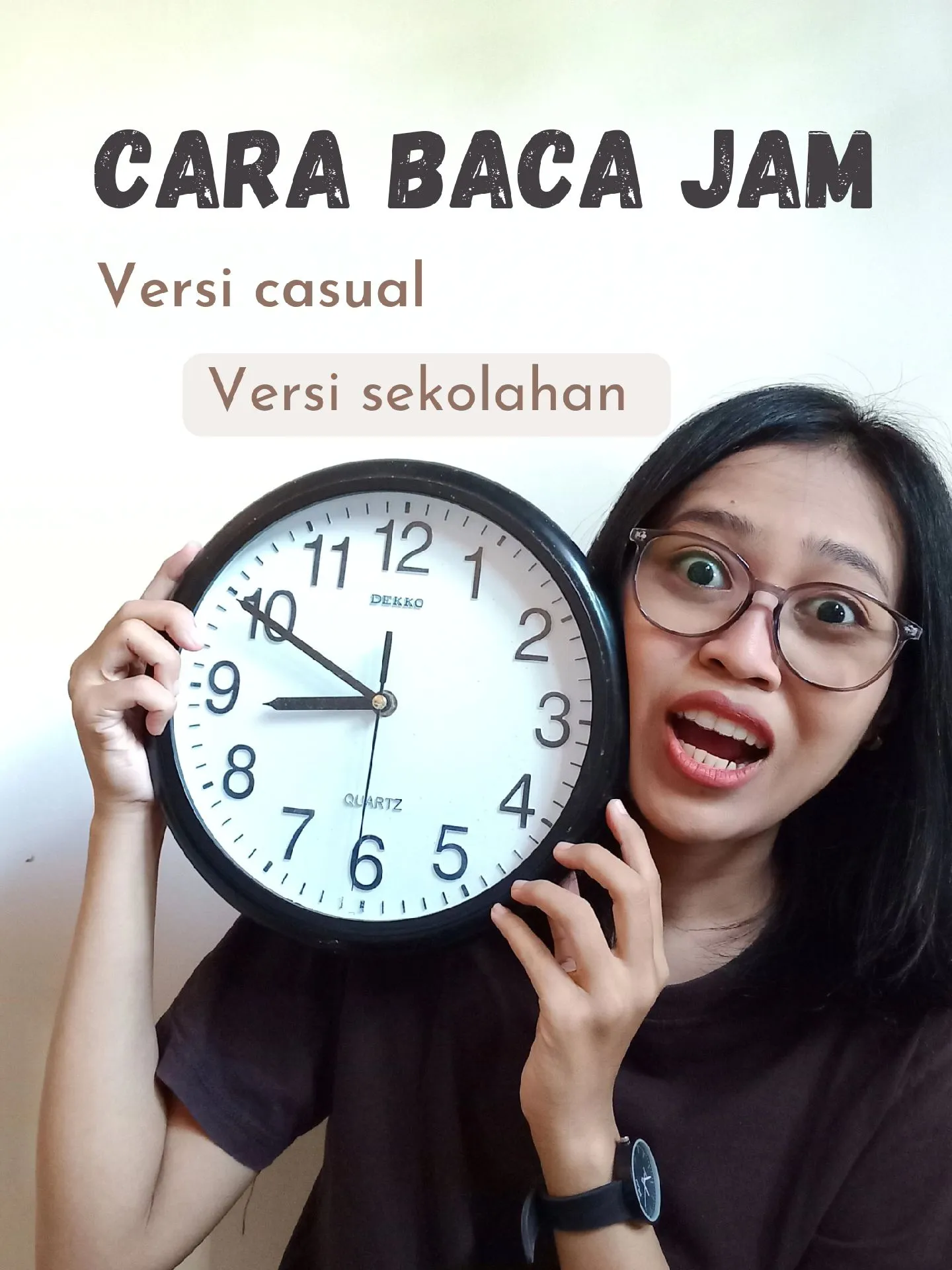 2 Cara Baca Jam Dalam Bahasa Inggris | วิดีโอที่เผยแพร่โดย ...