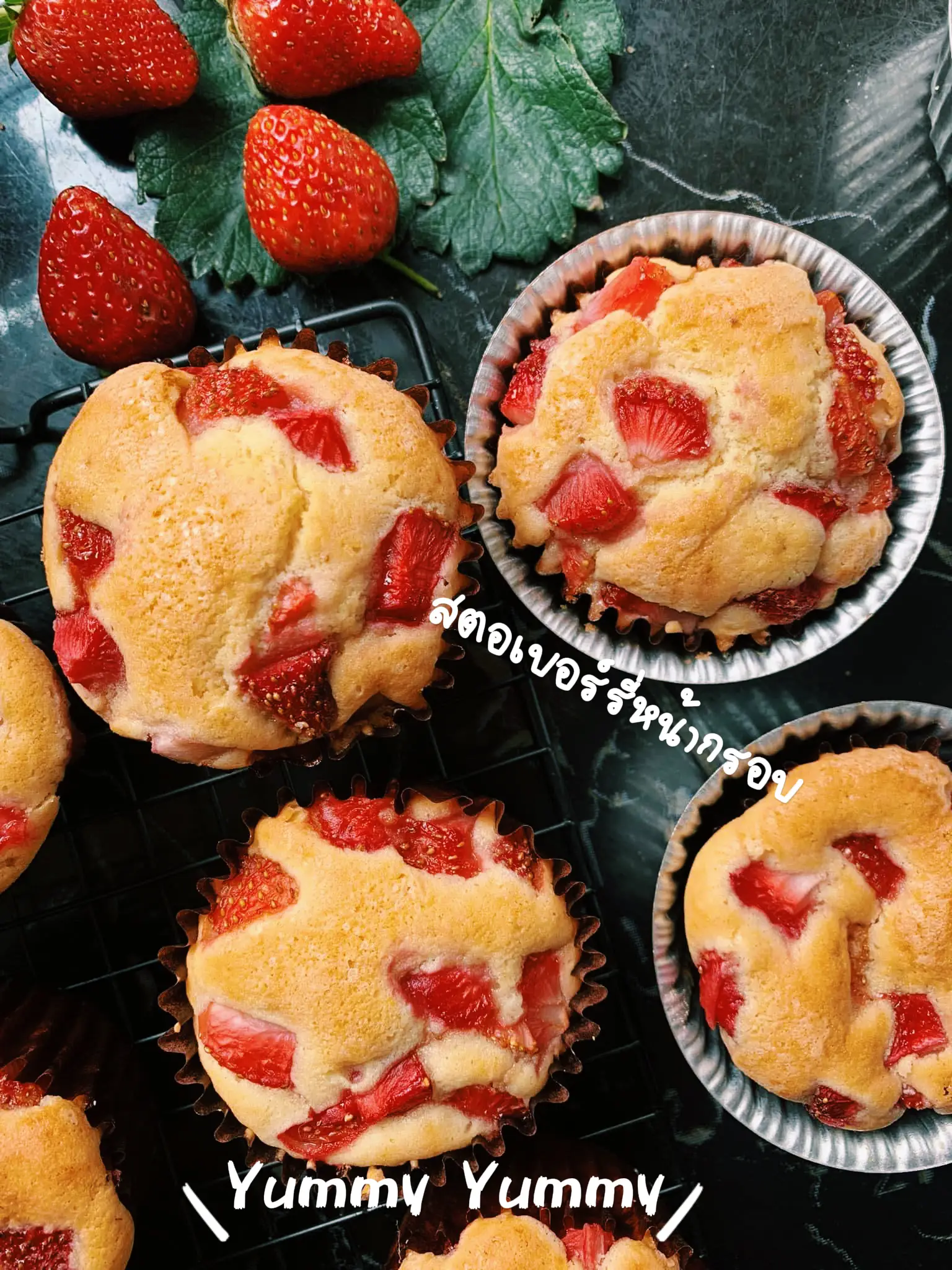 🍓 Cute Strawberry Pancake Hat 🥞