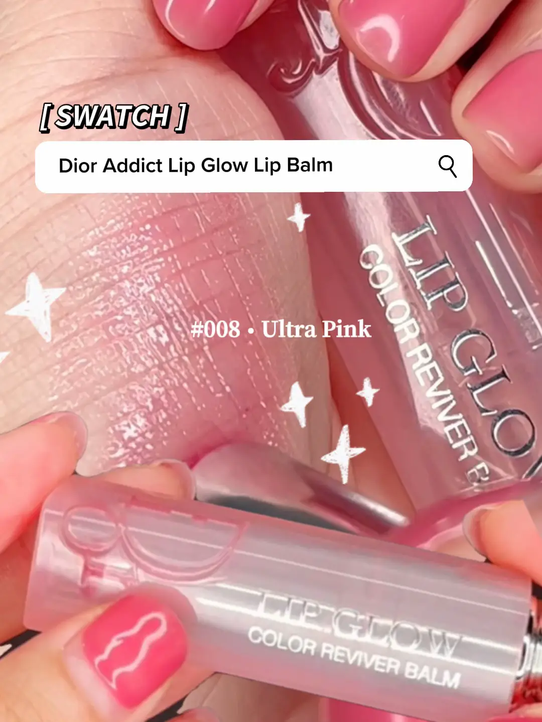 Dior addict lip 2024 glow ultra pink