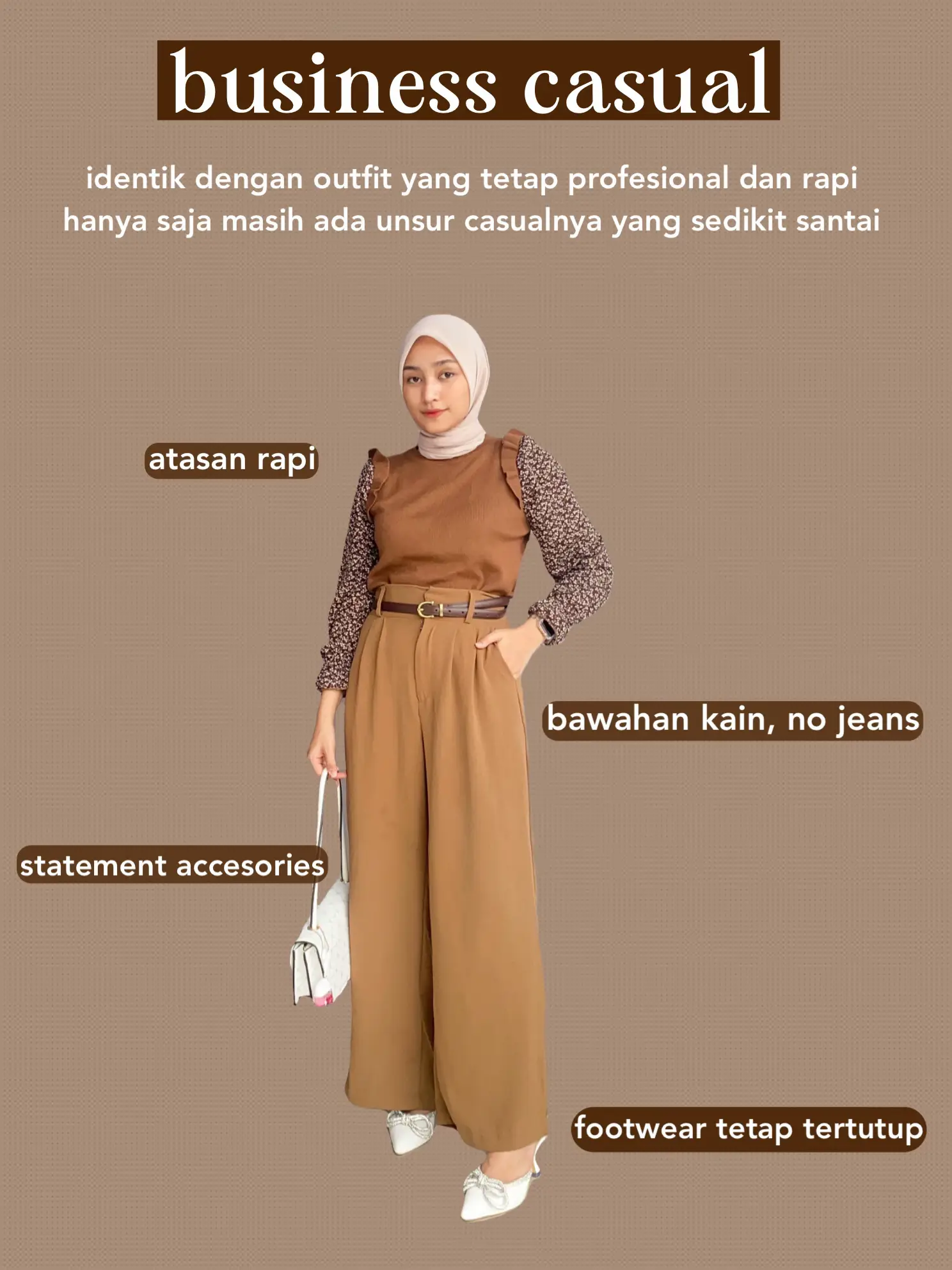 Dress code 2024 casual hijab