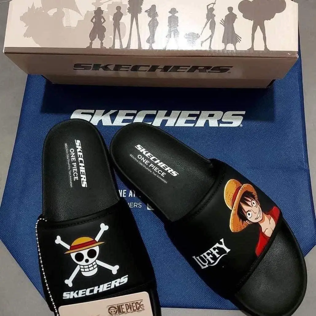 One piece sandals discount skechers