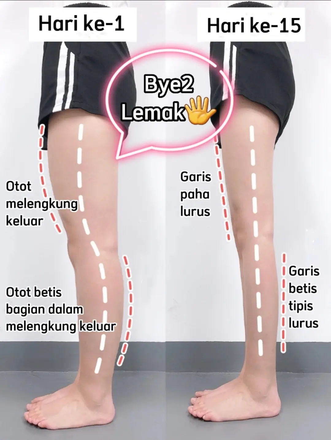 15 MIN SLIM & LONG LEG STRETCH  Calves & Thighs Slimming ~ Emi 