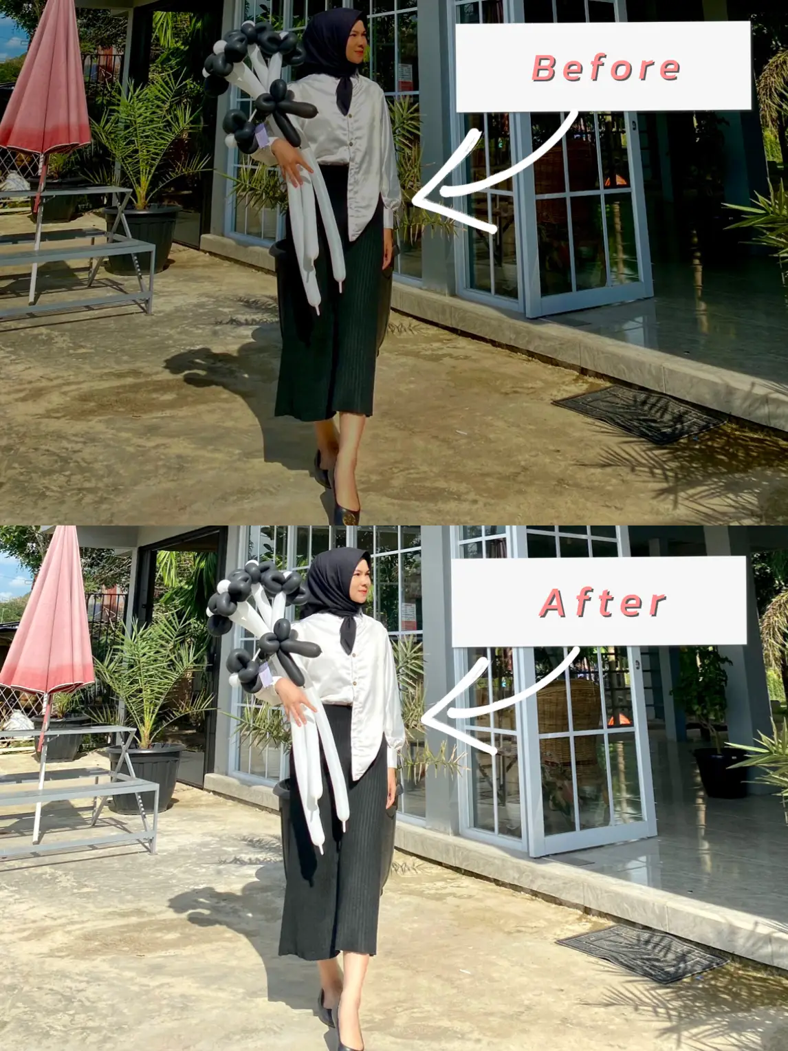 Tips edit foto gelap ke terang / how dark to light Galeri diposting oleh Shopa Najla Lemon8