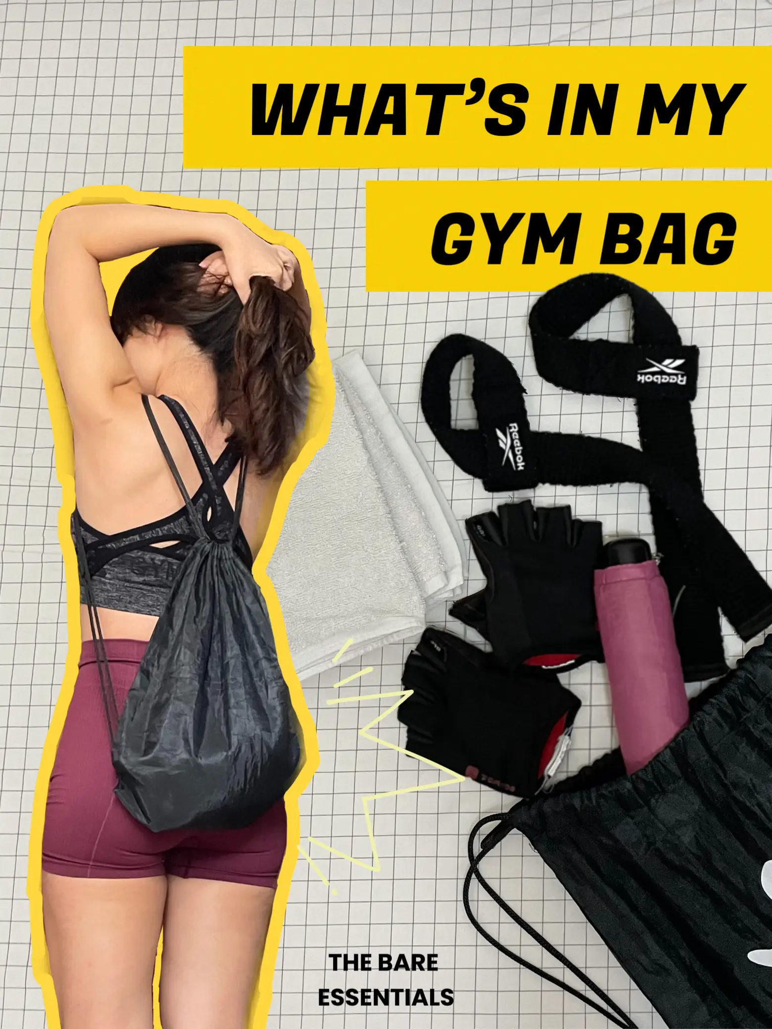 Gym Bag Essentials - with  Links