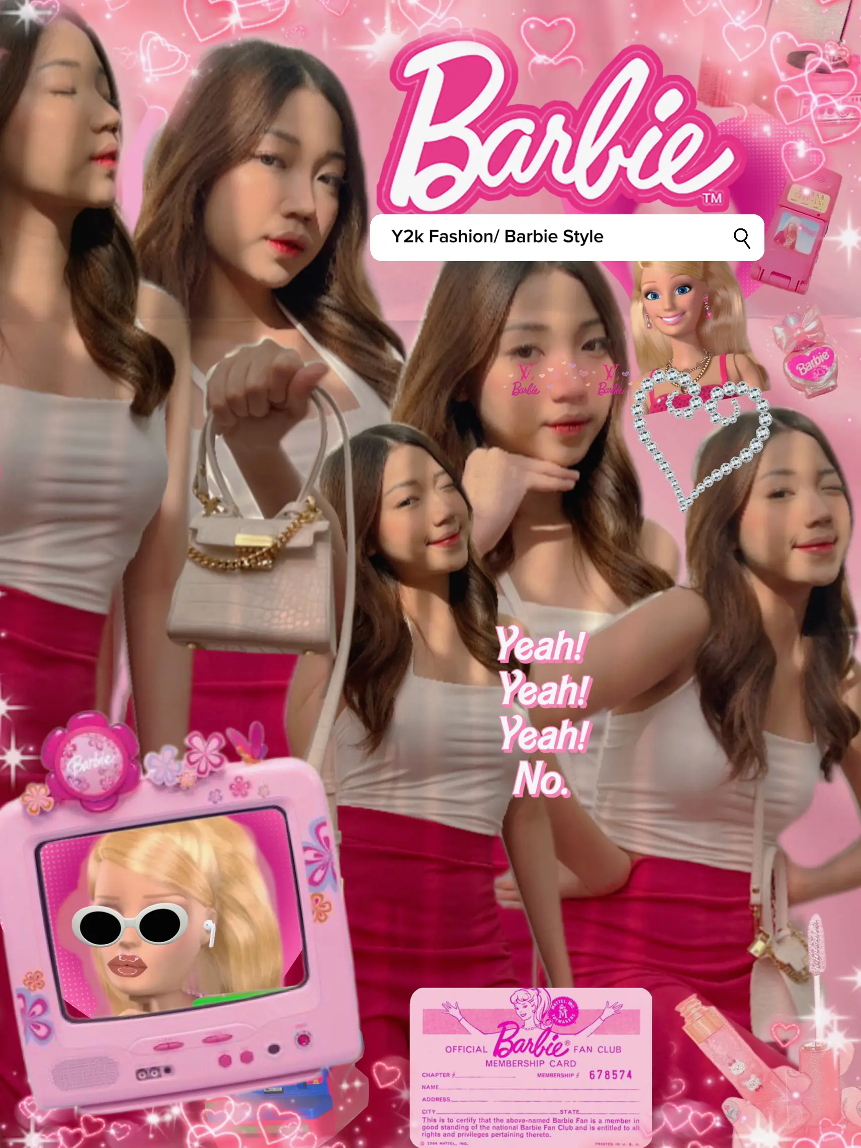 charlotte 𔘓 barbie pink outfit 📌 on X: aesthetic y2k bag ideas