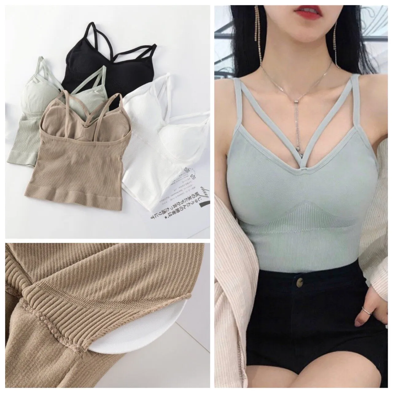 Bra, Single Strap, Cross Face, Good Fabric 🎀, Gallery posted by Jae jae  Review