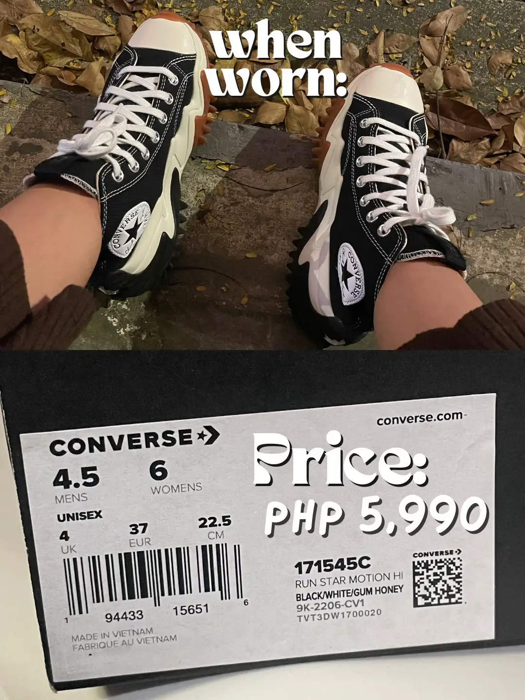 Converse run outlet star review