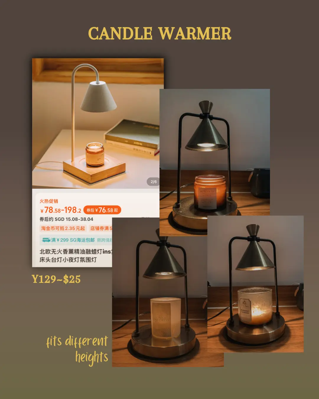 VIBEY TAOBAO HOME DECOR HAUL! mini fireplace?!🔥🔥 Gallery posted by