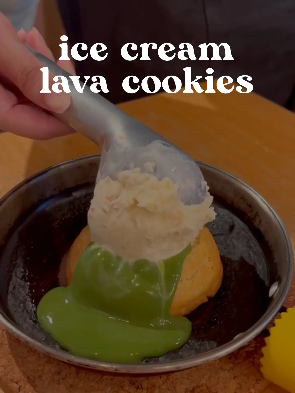 ice cream lava cookies for your sweet tooth วิดีโอที่เผยแพร่โดย ness