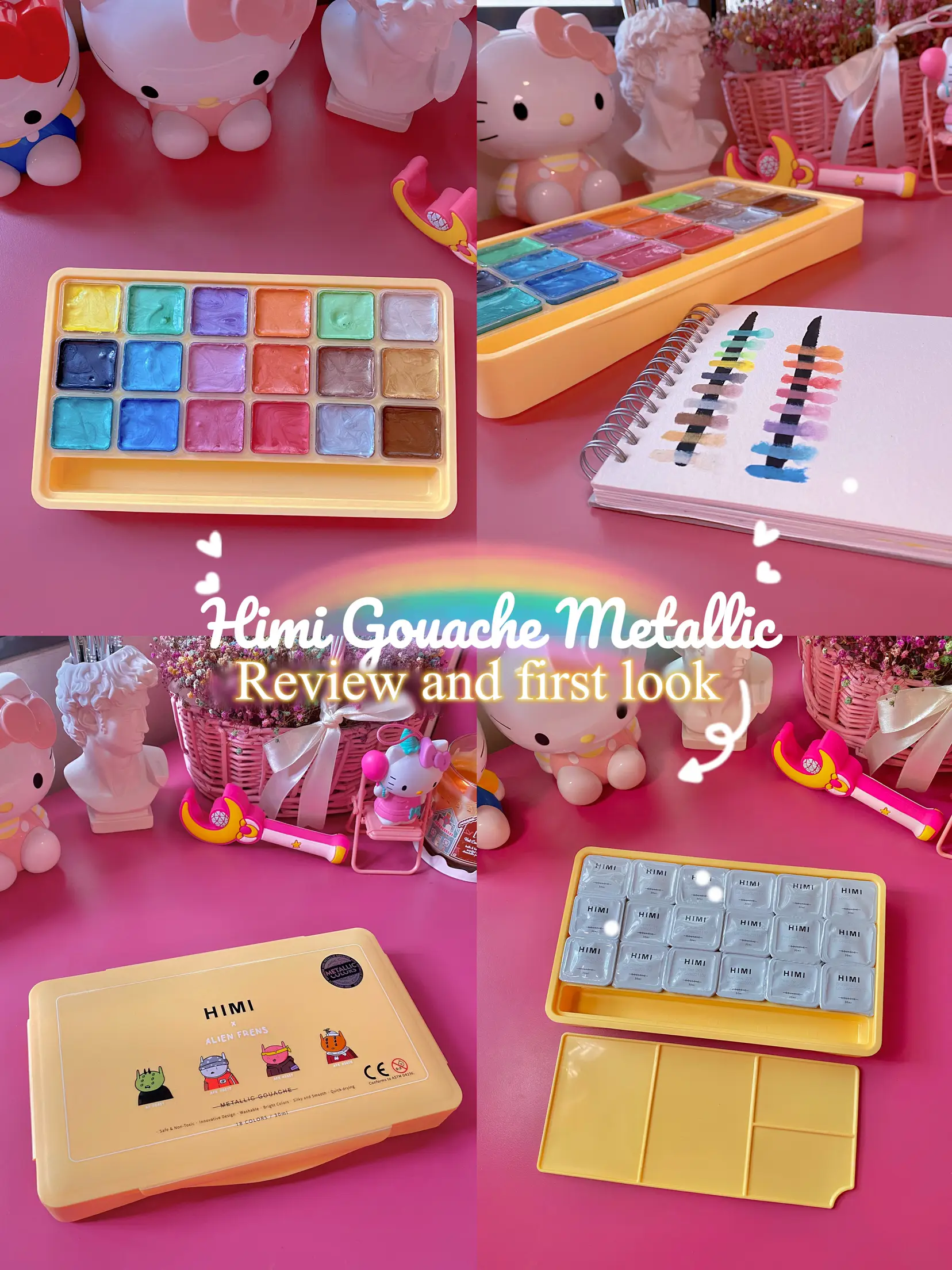 HIMI GOUACHE honest review. Are they worth it? Let's find out