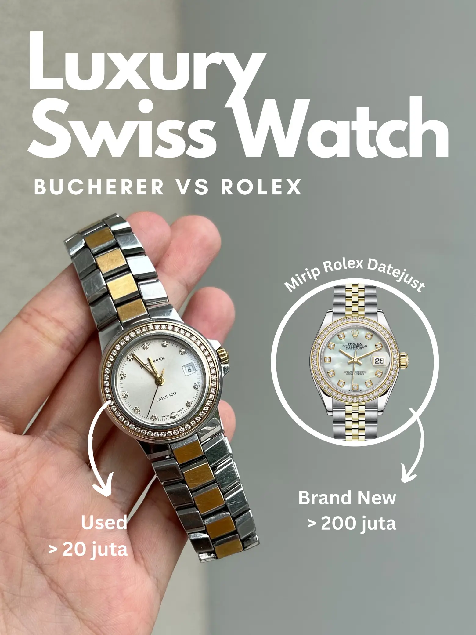 Jam tangan discount bonia model rolex