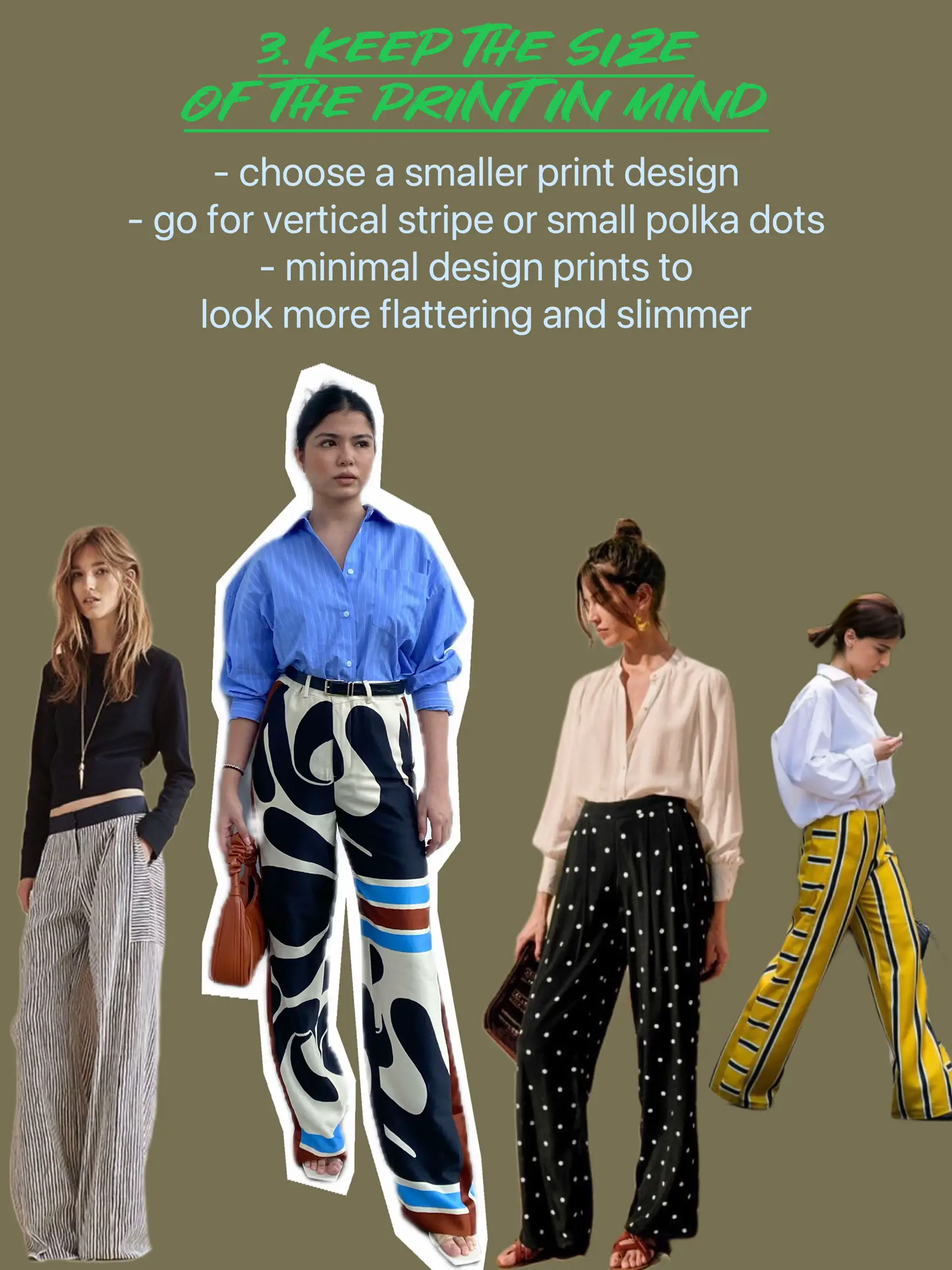 4 TIPS to style PRINTED PANTS, Galeri disiarkan oleh Faznadia