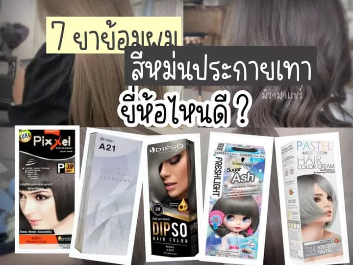 ยาย้อมผมสีเทา ยี่ห้อไหนดี? | แกลเลอรีที่โพสต์โดย มิรามาแชร์ | Lemon8