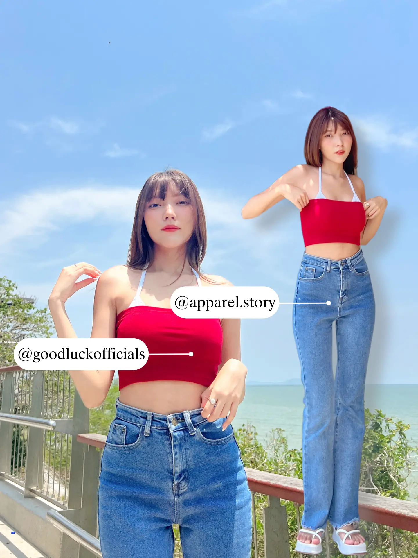 OOTD 🌴 Beach Looks! Go to sea, shy, eyebrow, not porn 👍🏻 | Gallery  posted by ลอง - REVIEW | Lemon8