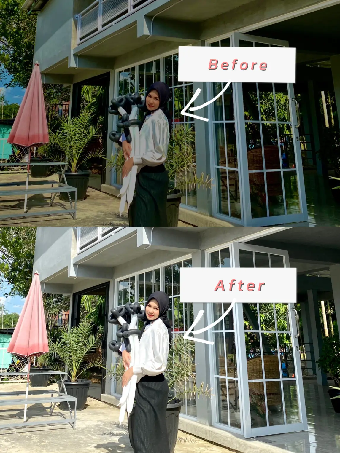 Tips edit foto gelap ke terang / how dark to light Galeri diposting oleh Shopa Najla Lemon8