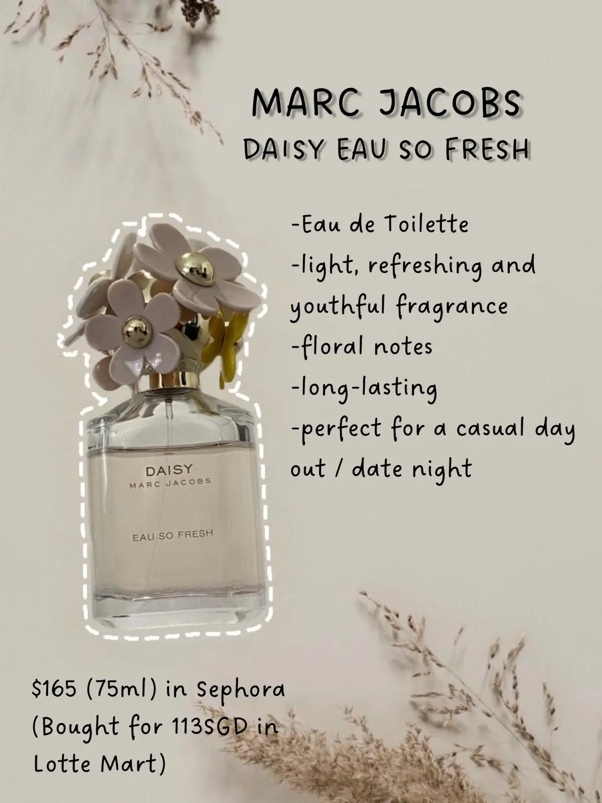 Marc Jacobs Daisy Ever So Fresh Eau de Parfum Is Going Viral on