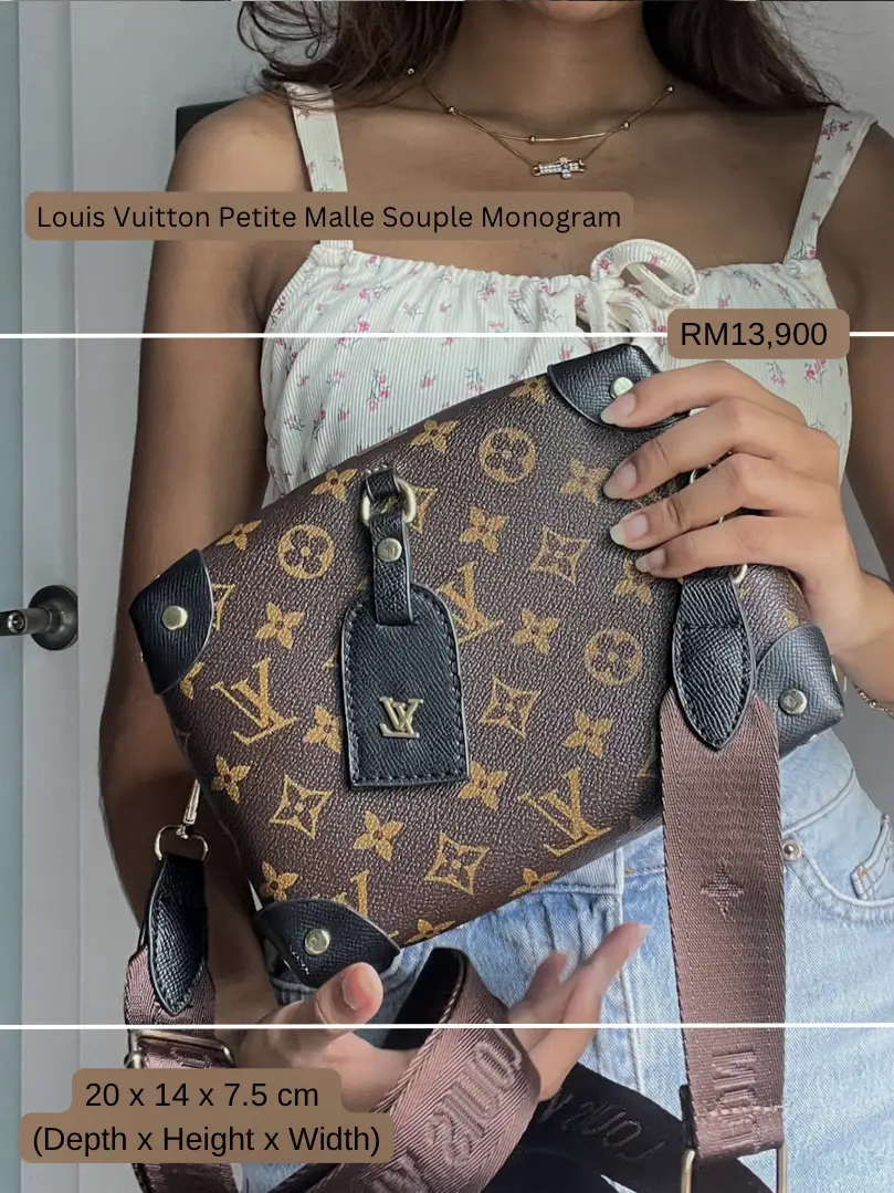LUXE : LOUIS VUITTON Petite Malle Souple Black 🖤, Gallery posted by  кнєѕуιηιι