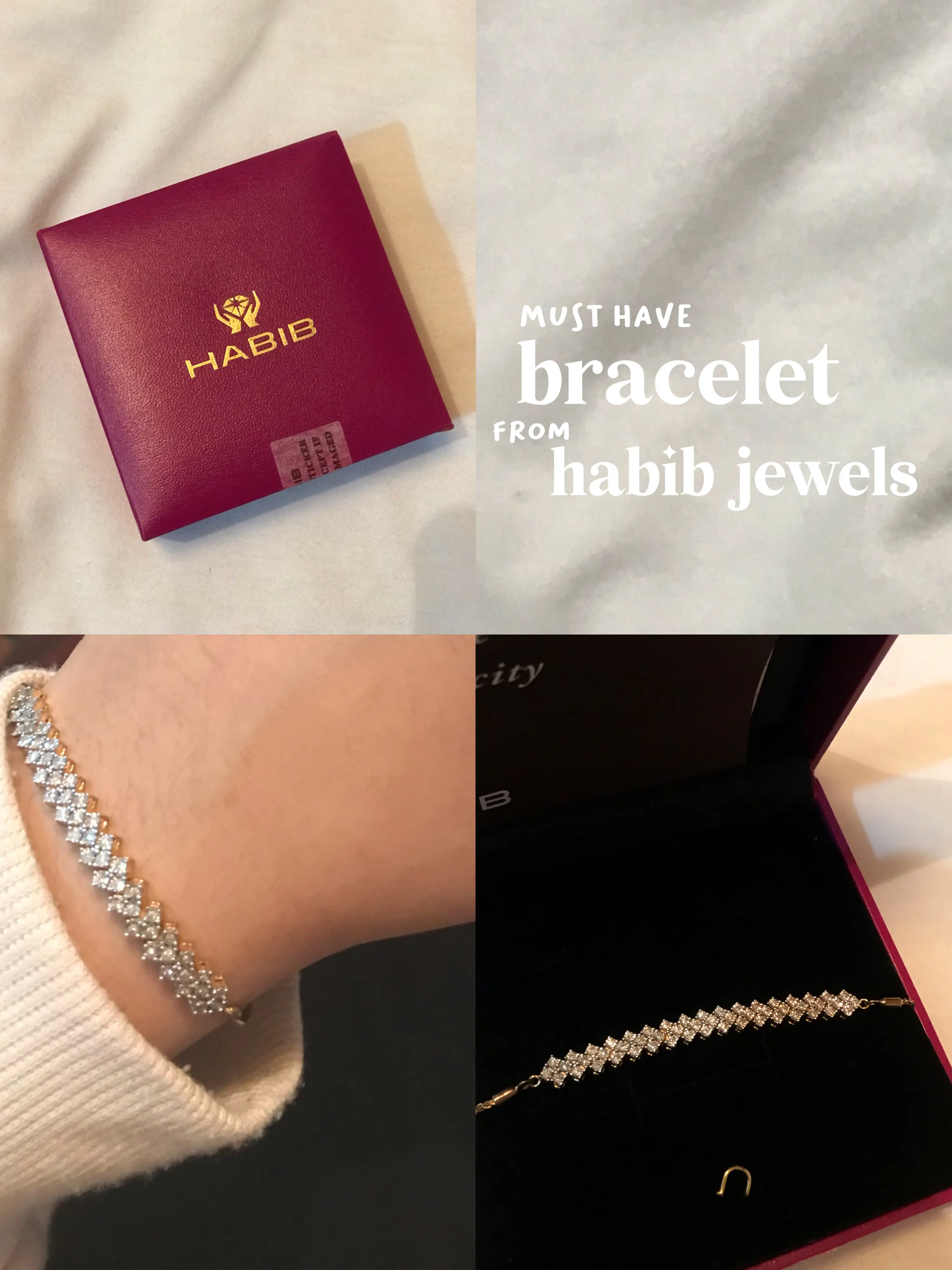 Habib jewel bracelet deals
