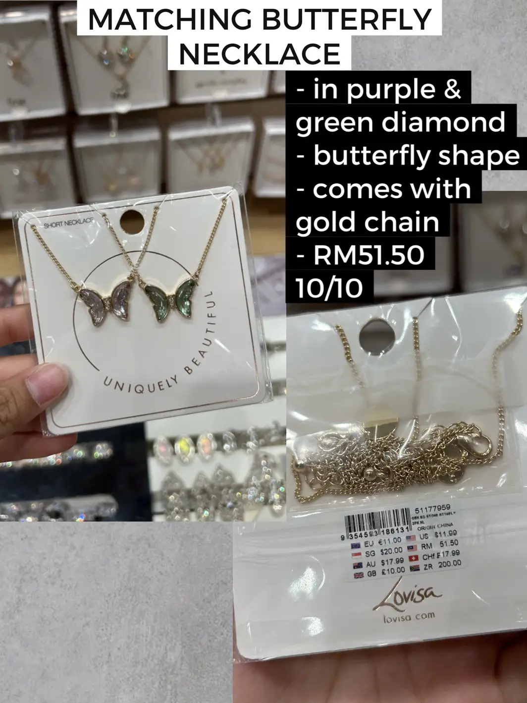 Shop necklace lovisa for Sale on Shopee Philippines