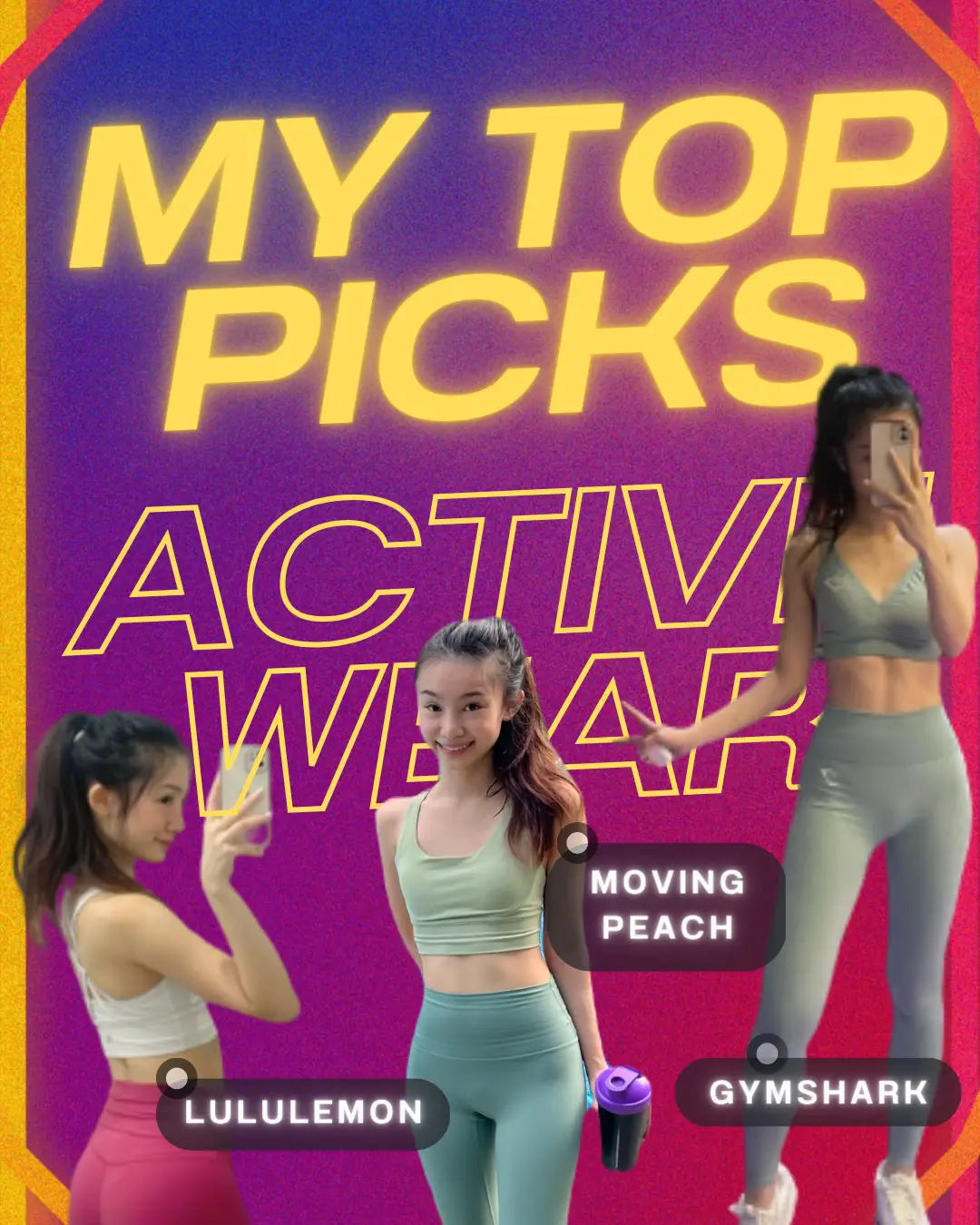 butt scrunch leggings yoga gym activewear gymshark alphalete, Women's  Fashion, Activewear on Carousell