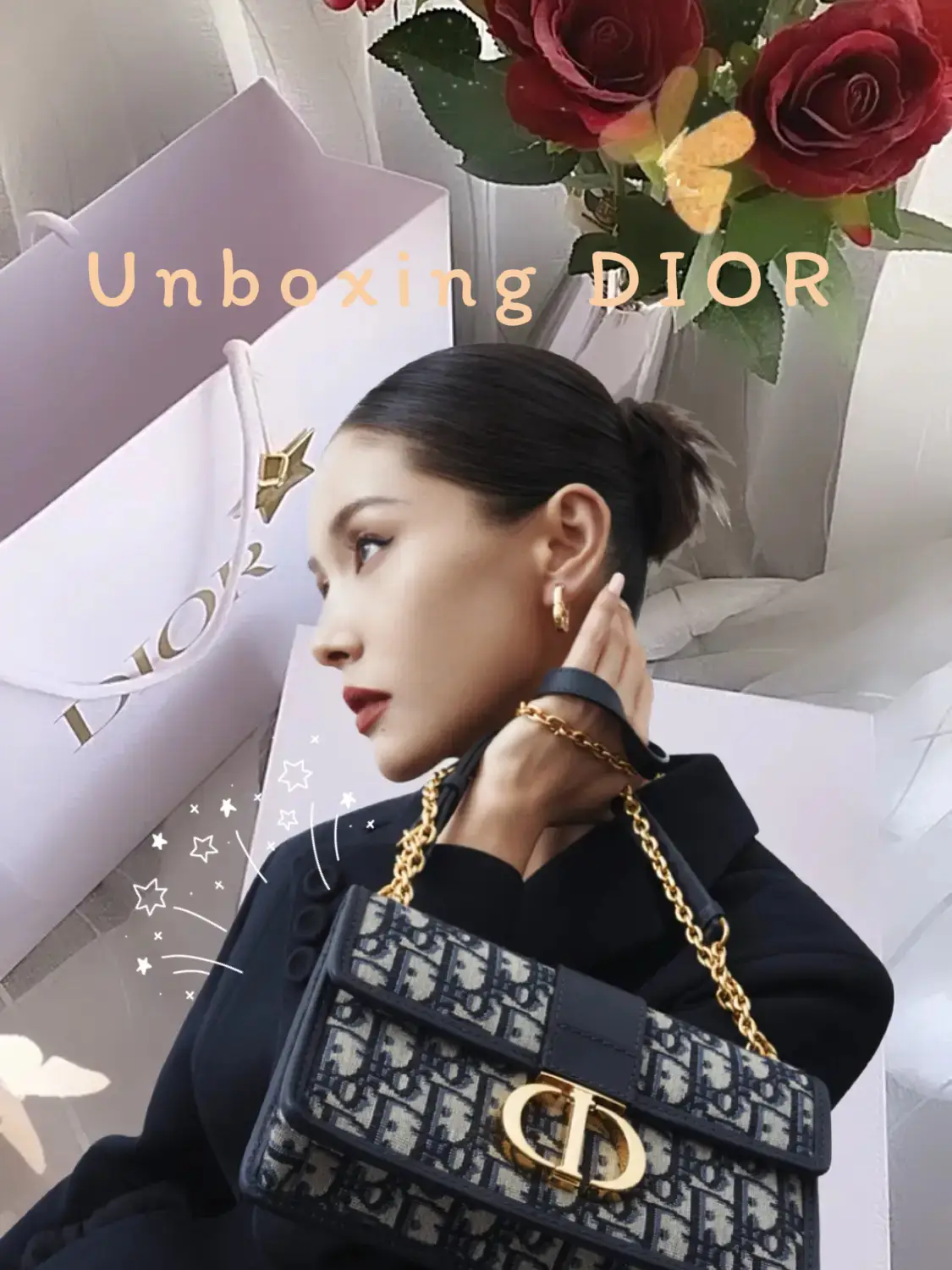 Unboxing my Lady Dior Chain Pouch 
