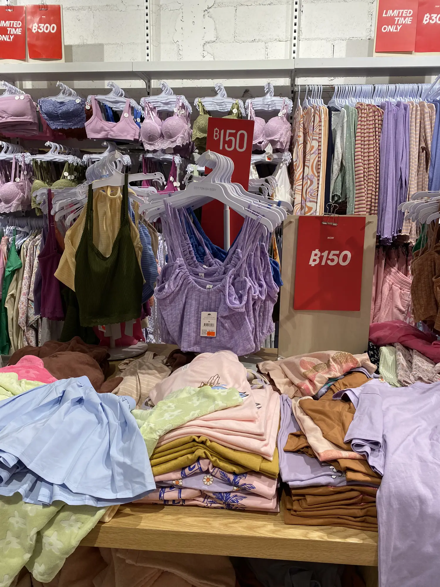 พาทัวร์ Cottonon Outlet ลดจุกๆทุกตัว เริ่มต้นที่30บาท🔥 แกลเลอรีที่