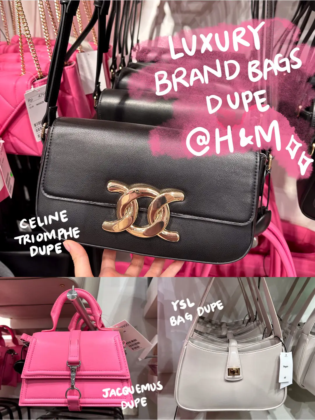 LUXURY BRAND BAGS DUPE @H&M✨, Gallery posted by karren gray