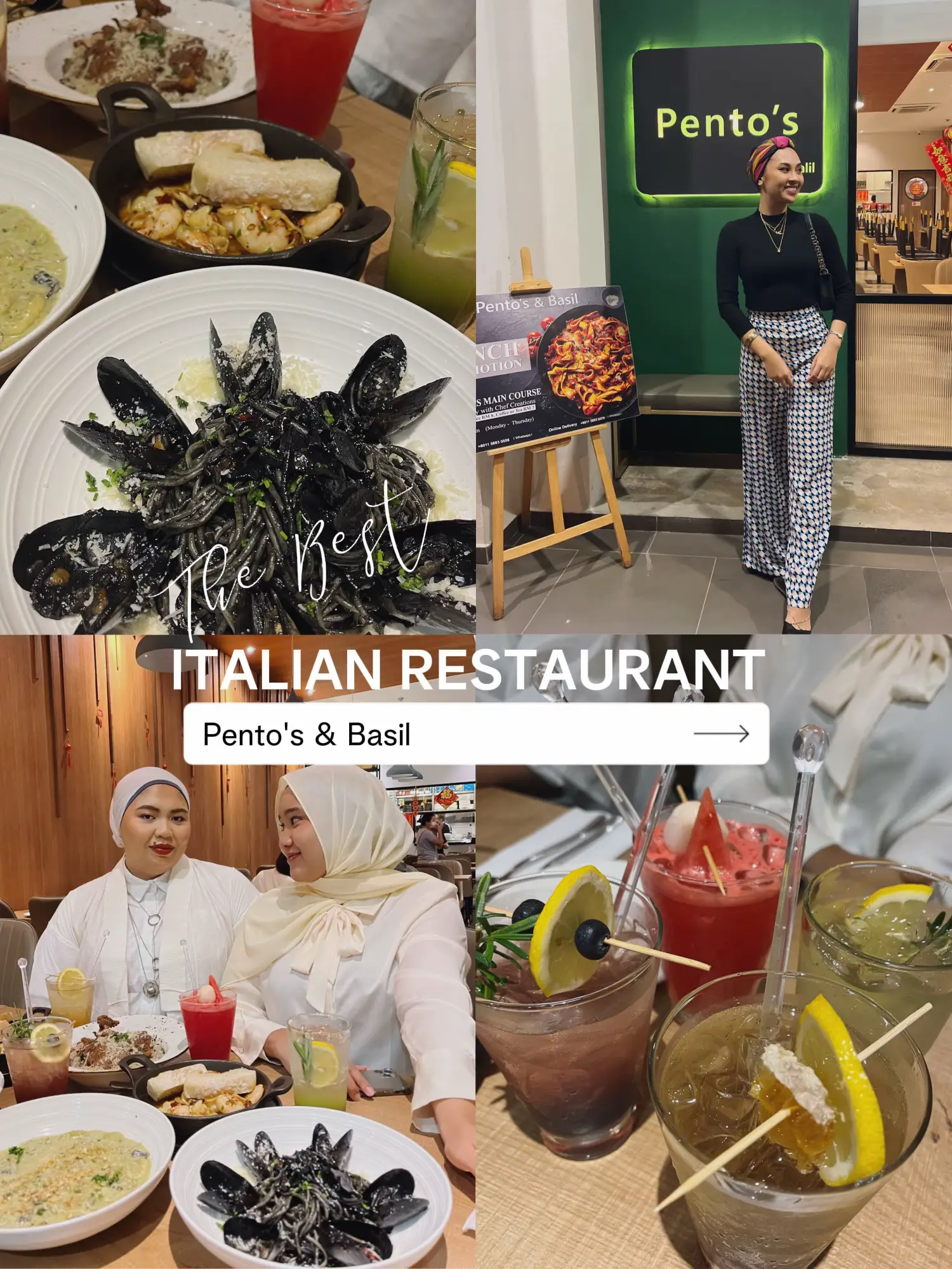 The BEST Italian restaurant Galeri disiarkan oleh J