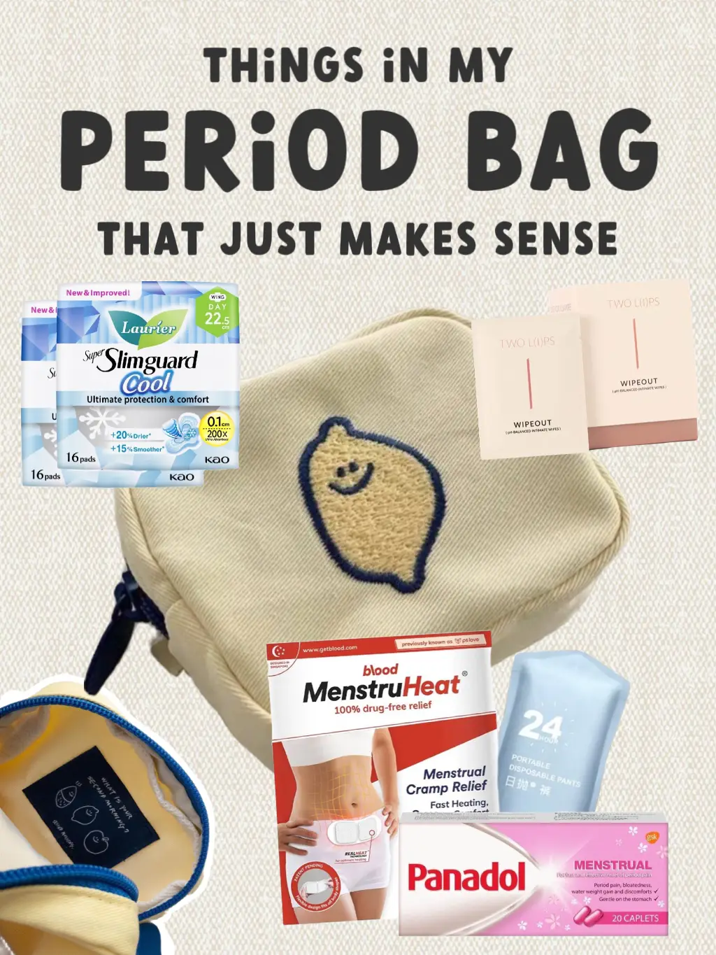 PERIOD EMERGENCY KIT 👜's images