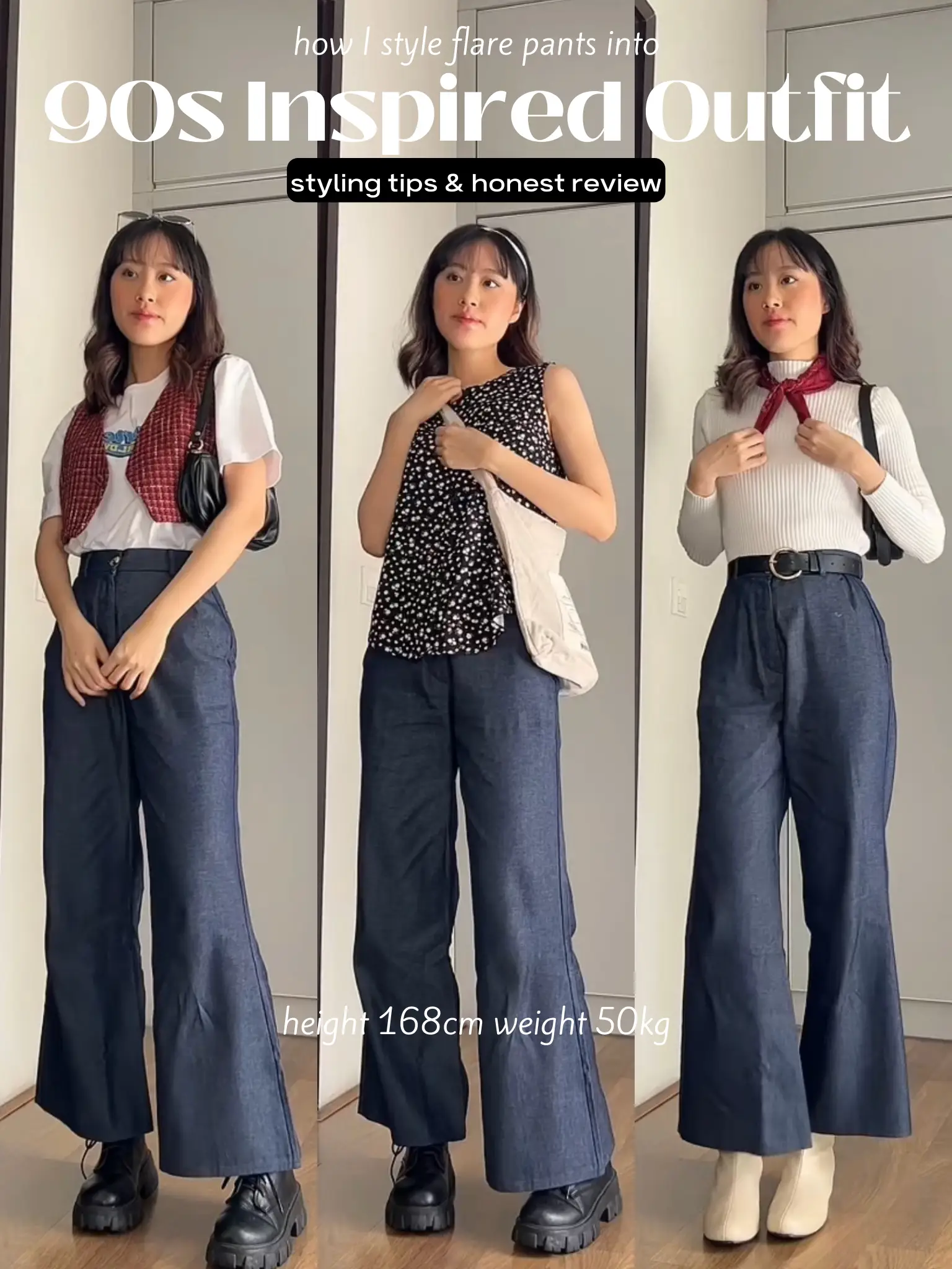 Making Flare Pants Work For Triangle-Shaped Body