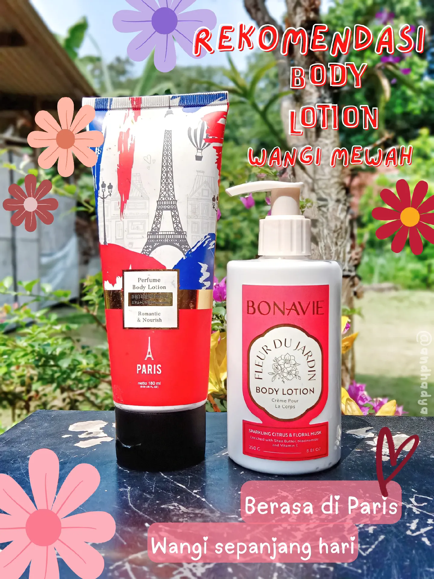 Hanasui perfume body discount lotion paris review