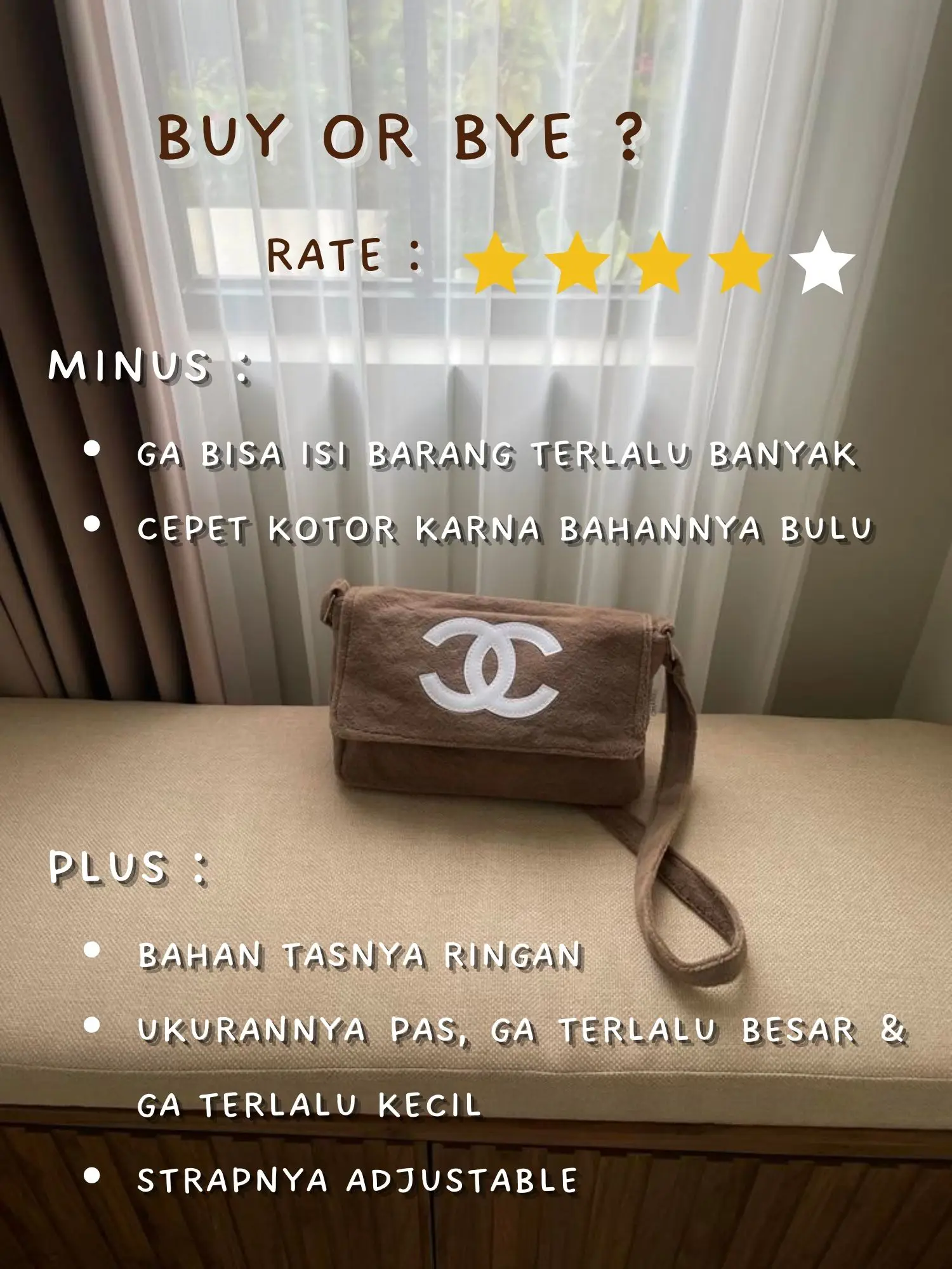 Chanel Precision Bag VIP Gift Taehyung V BTS, Barang Mewah, Tas
