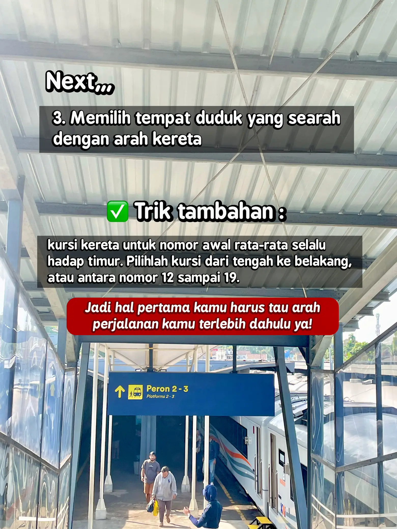 Tips & Trik Memilih Kursi Kereta Api🚂 | Galeri Diposting Oleh Putri ...