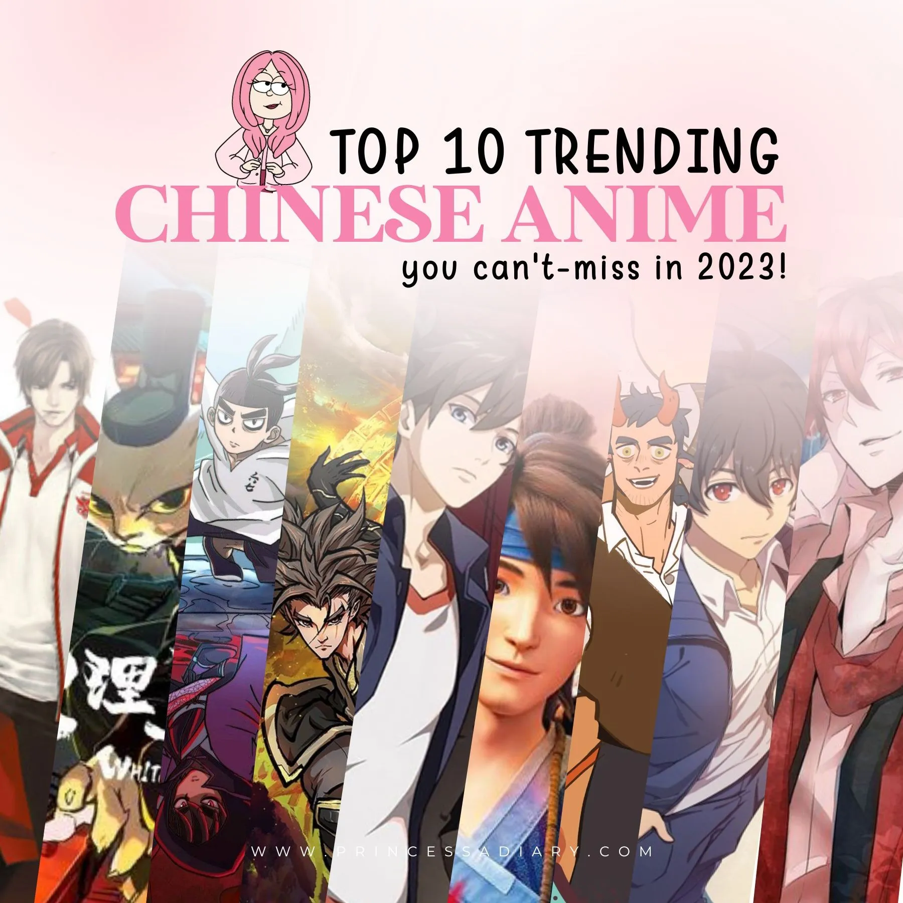 Chinese Animes // Top 10 Must Watch to Learn Chinese (in 2023)