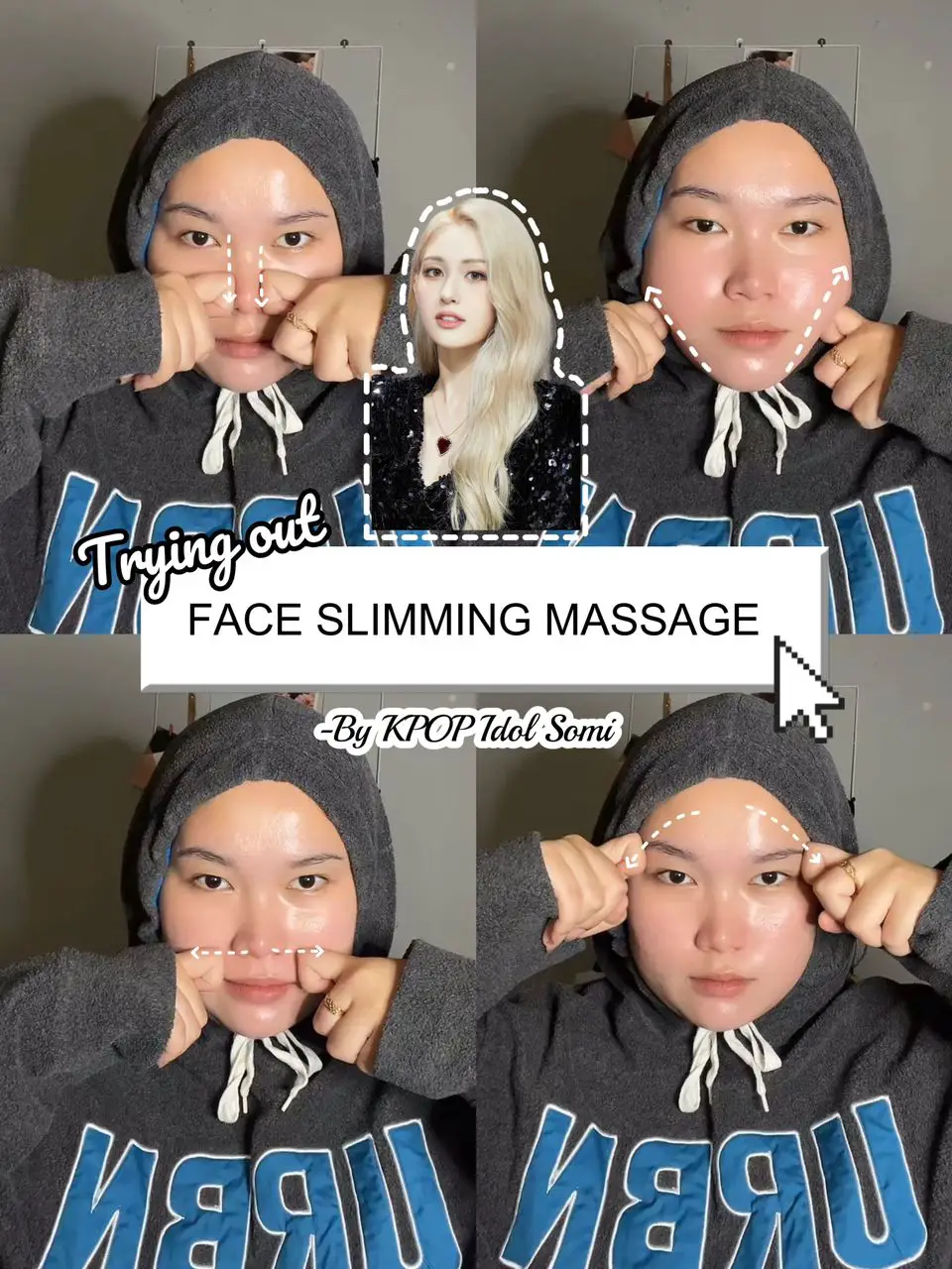 FACE MASSAGE TECHNIQUE TO LOOK LIKE AN IDOL✨ | Kyle  が投稿した