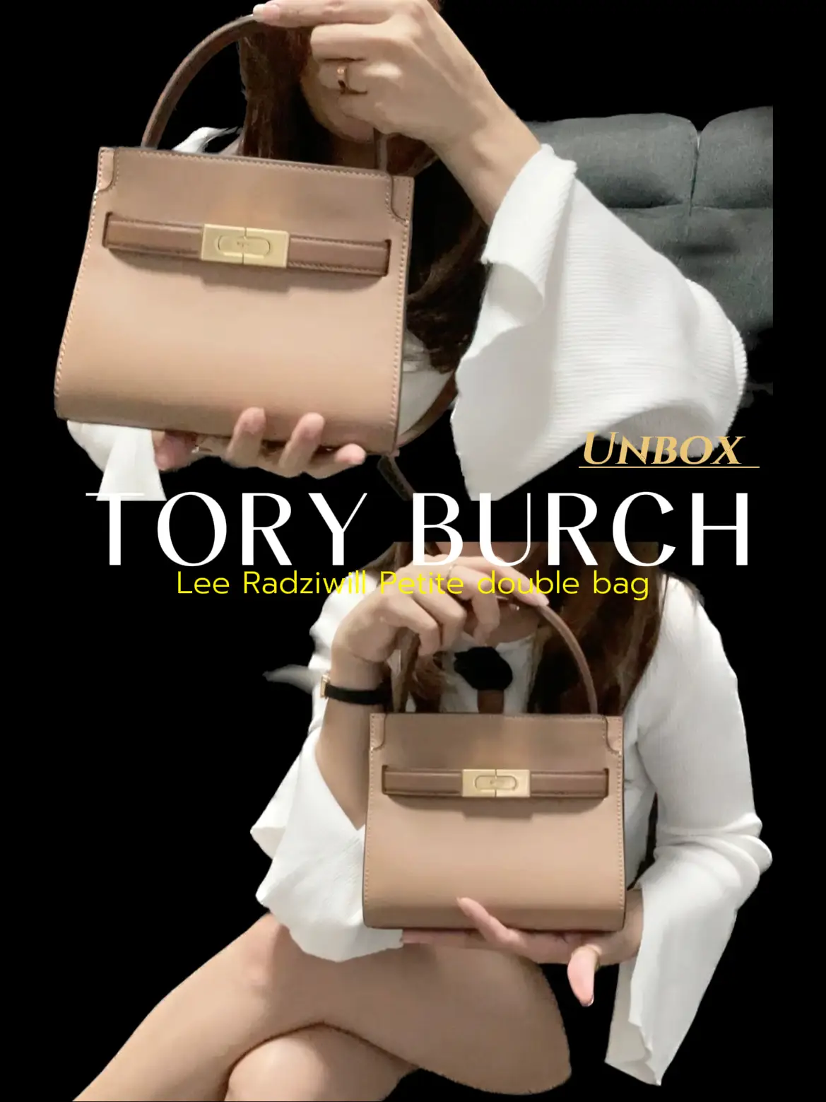 Unboxing Tory Burch Lee Radziwill Small Bag