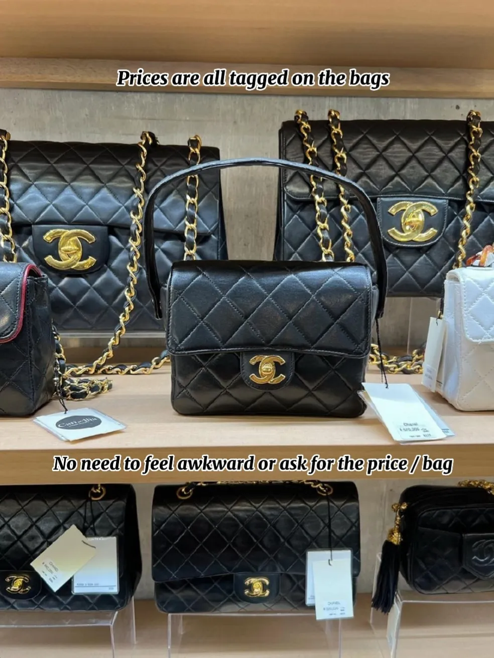 Rare Vintage Chanel Bags & Accessories @ 10% off