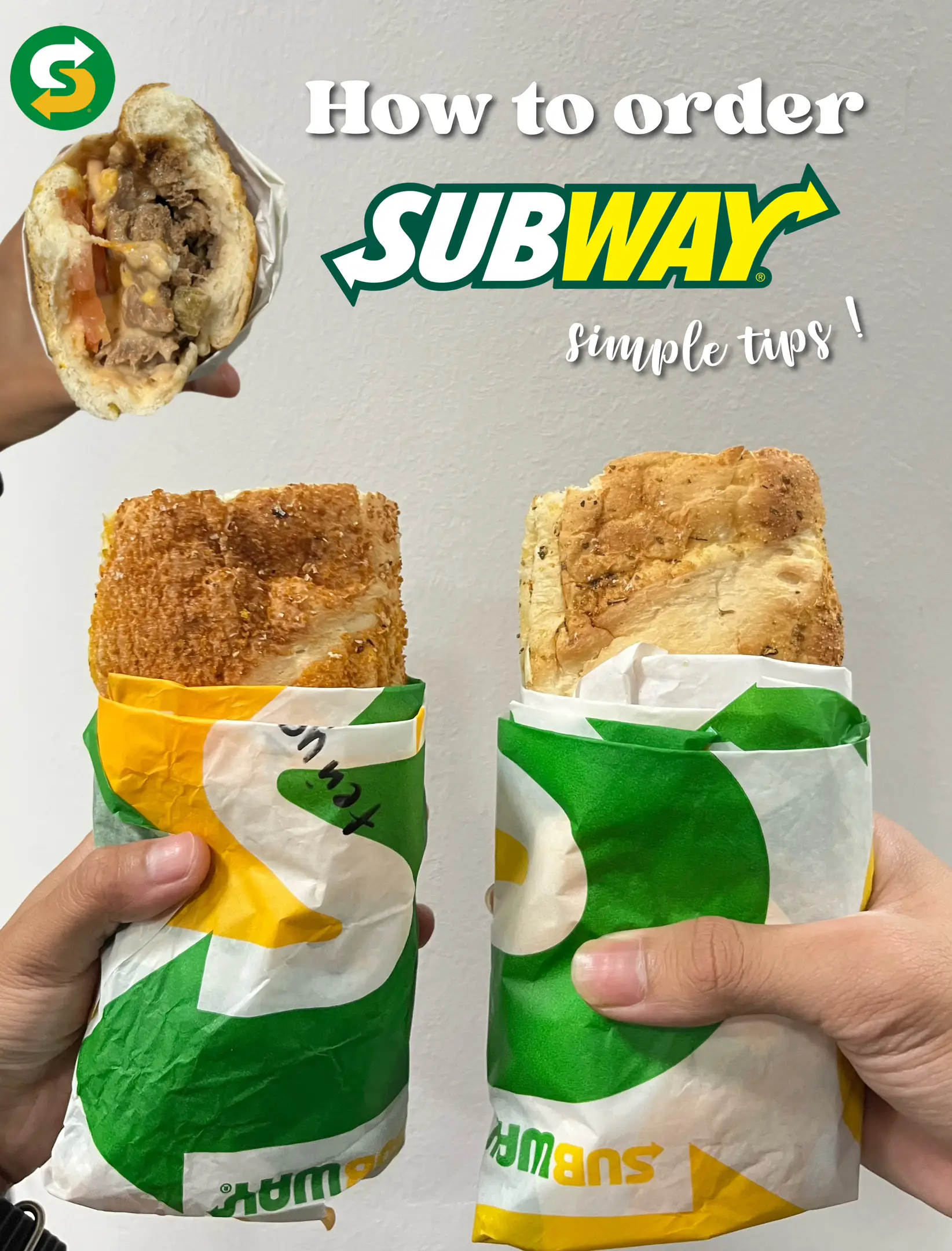 Subway - 6 tips