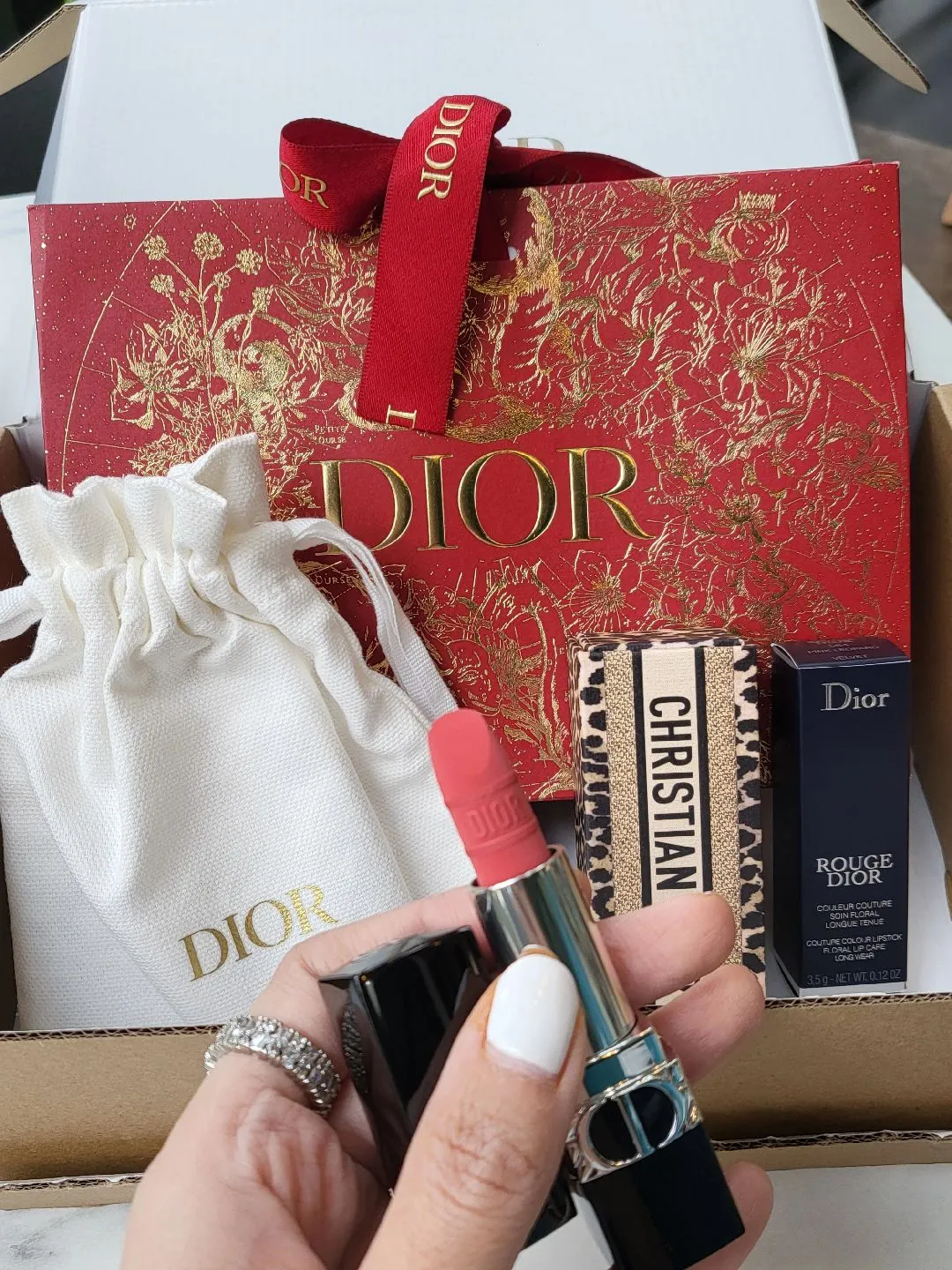 dior 564 pink leopard