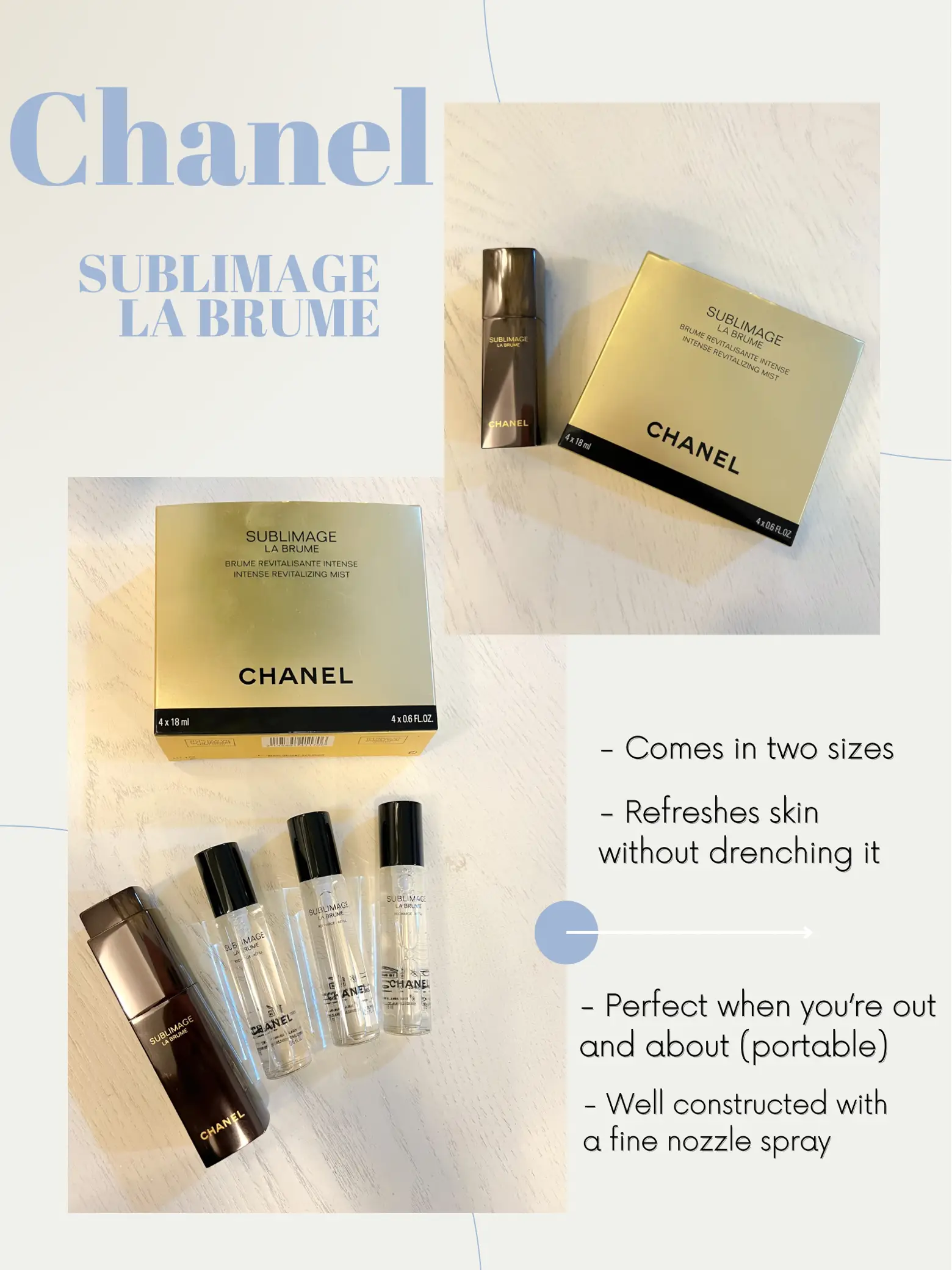 Chanel Portable Face Mist Recommendation💦