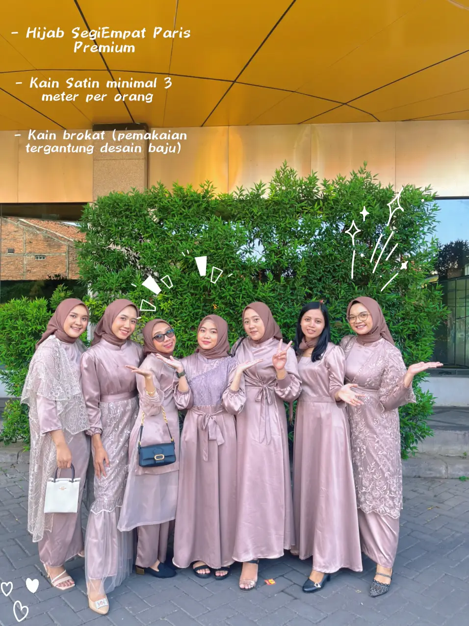 Bridesmaid hijab clearance