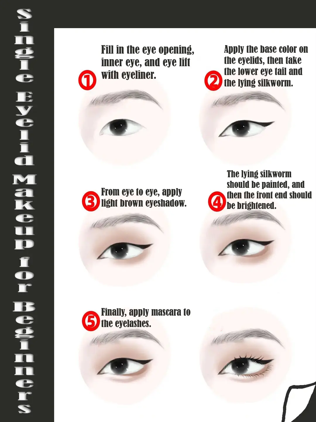 Eye Makeup For Single Eyelids Saubhaya Makeup