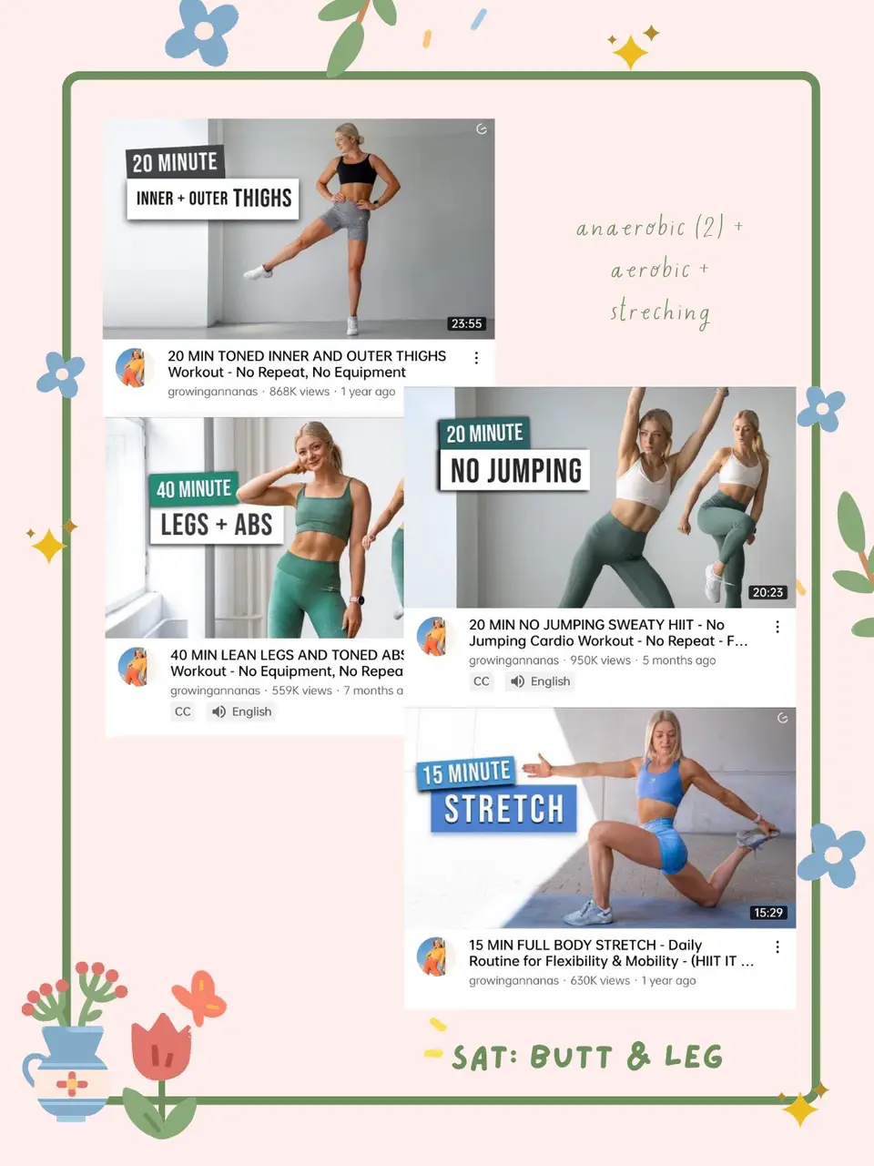 20 MIN TONED INNER AND OUTER THIGHS Workout - No Repeat, No Equipment 