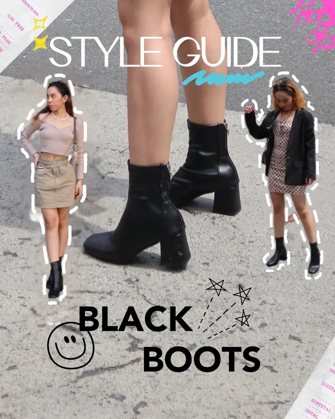 What shoes with a black dress in winter? 👢 [Guide]