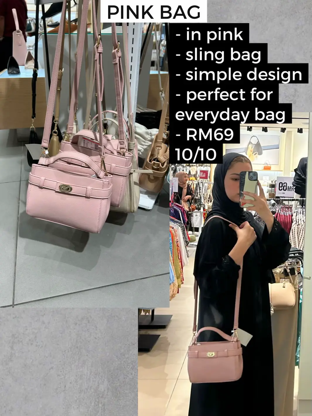 AFFORDABLE LUXURY BAG DUPES TRY ONS FROM PADINI, Gallery posted by  Faznadia