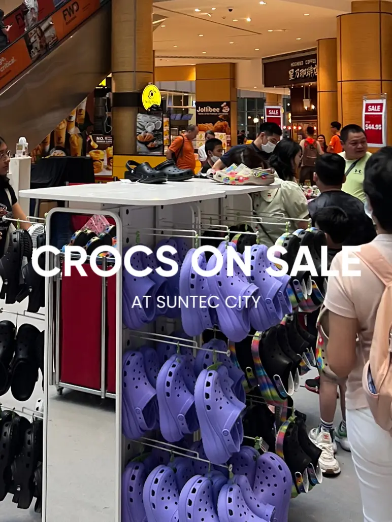 CROCS SALE AT SUNTEC Gallery posted by alex Lemon8